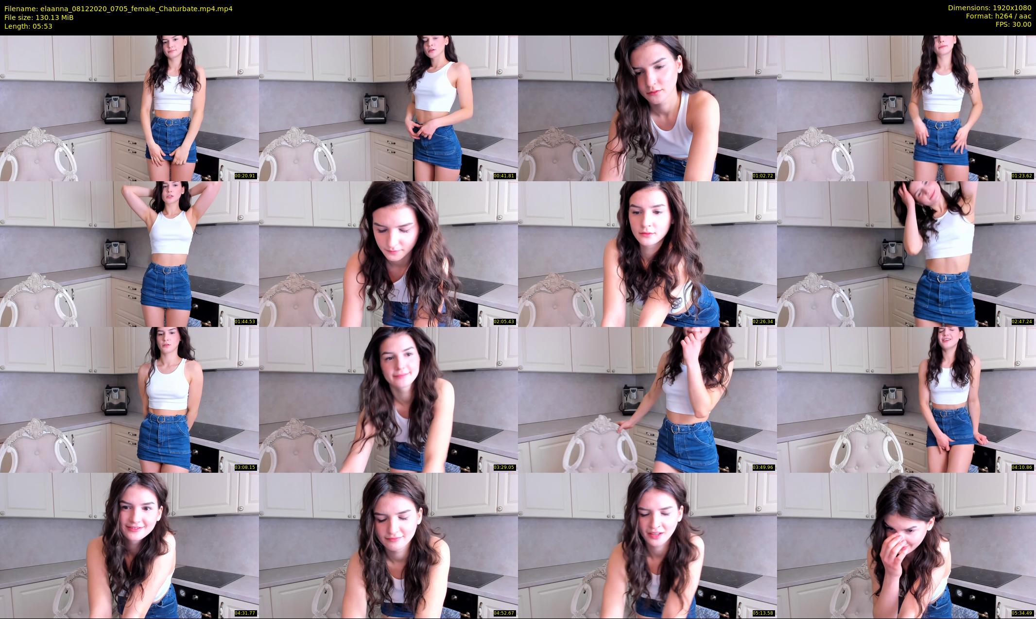 elaanna — 6 minute Chaturbate female cam show recording, 1080p, Dec 8, 2020