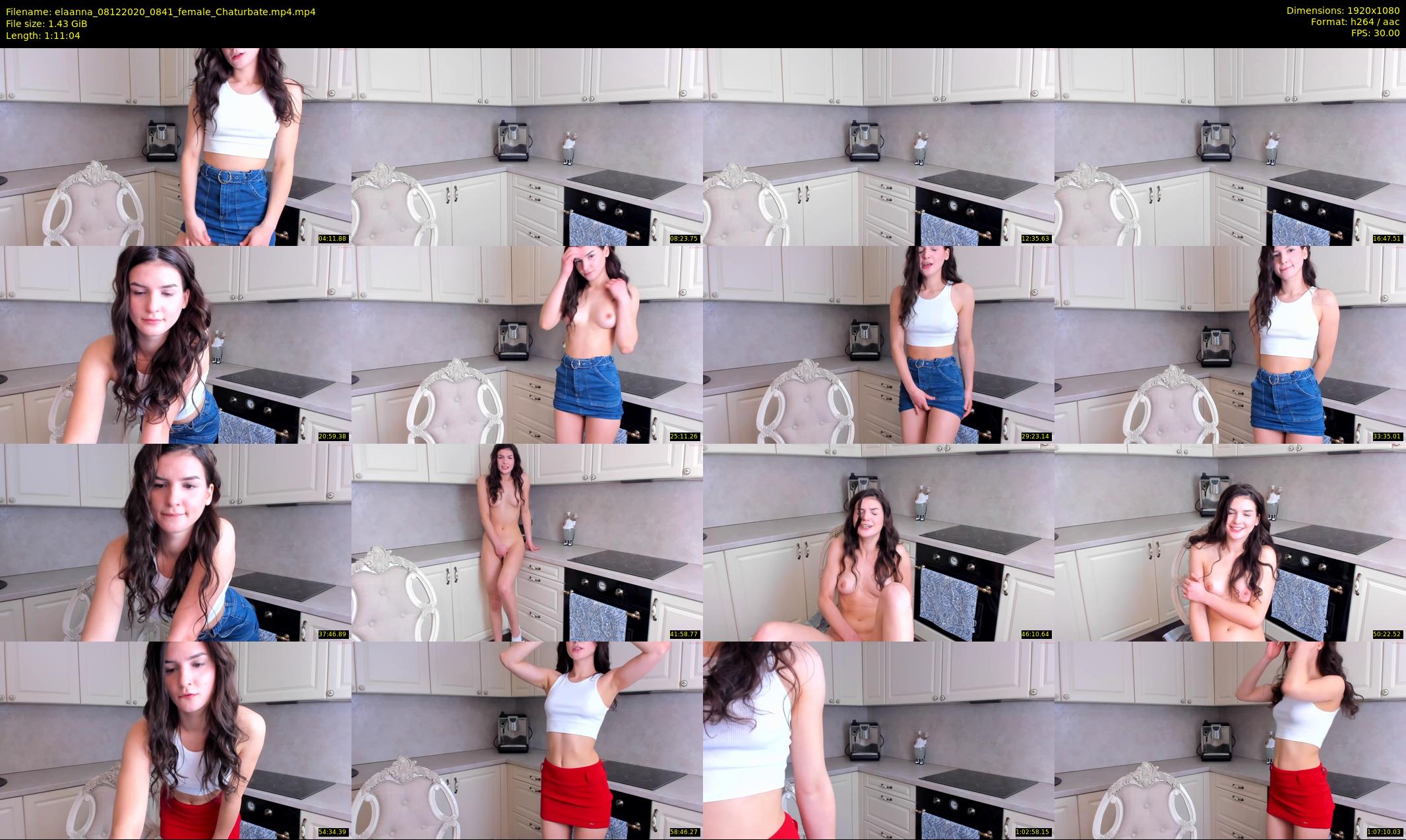 elaanna — 72 minute Chaturbate female cam show recording, 1080p, Dec 8, 2020