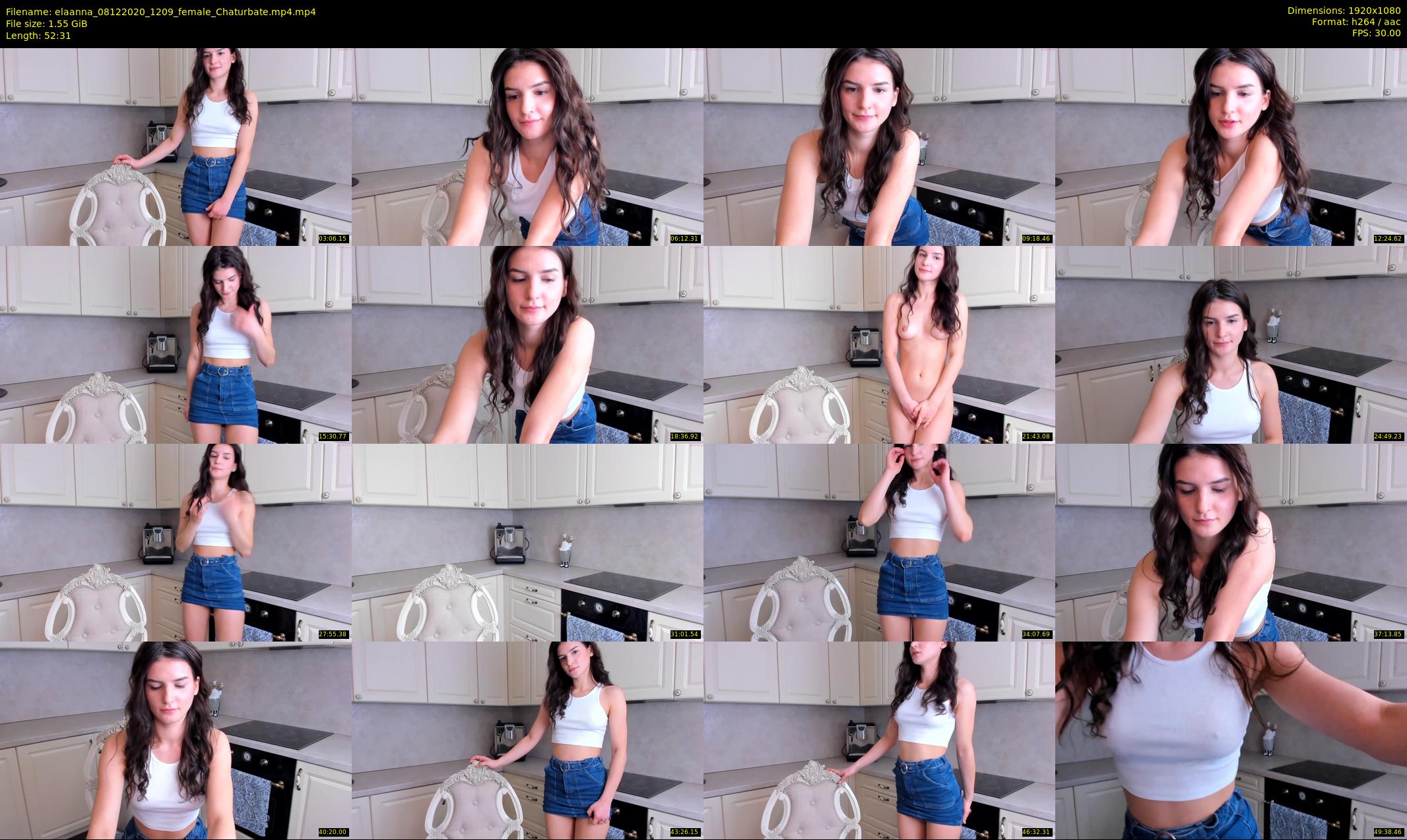 elaanna — 53 minute Chaturbate female cam show recording, 1080p, Dec 8, 2020