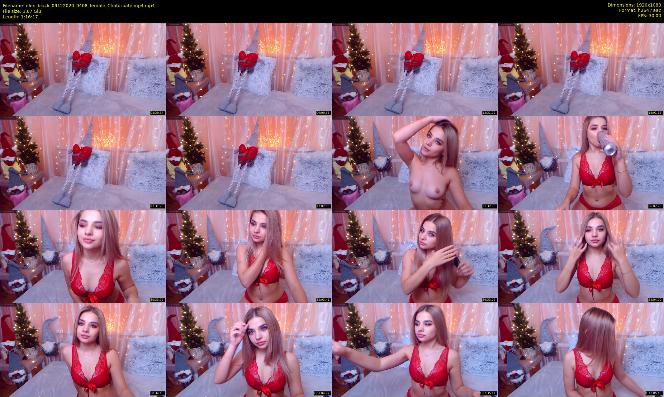 elen_black — 77 minute Chaturbate female cam show recording, 1080p, Dec 9, 2020