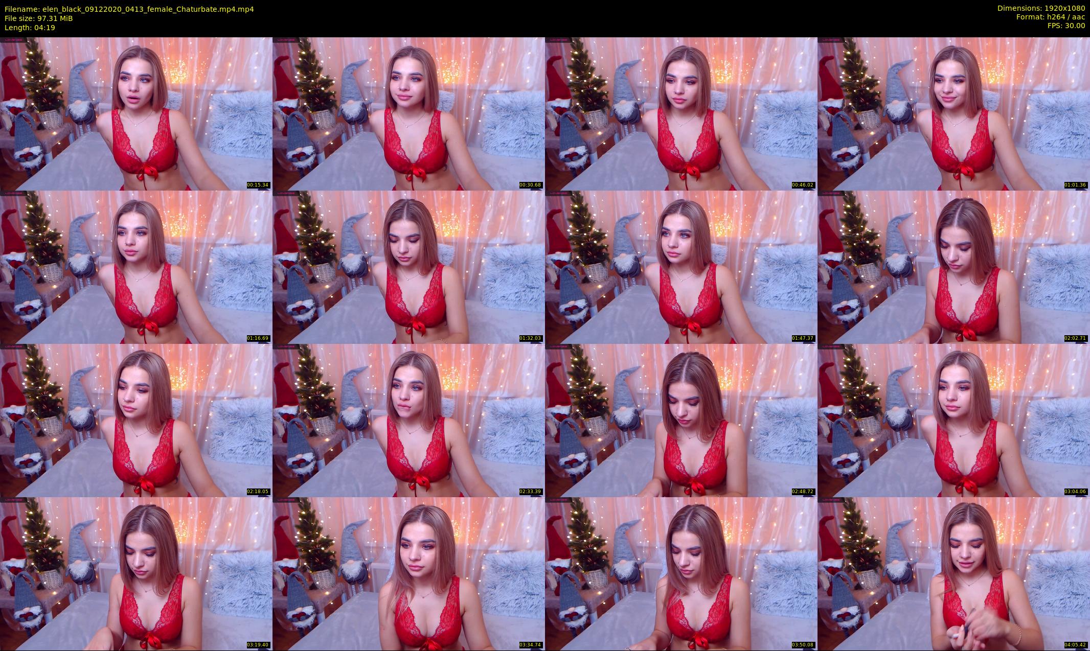 elen_black — 5 minute Chaturbate female cam show recording, 1080p, Dec 9, 2020