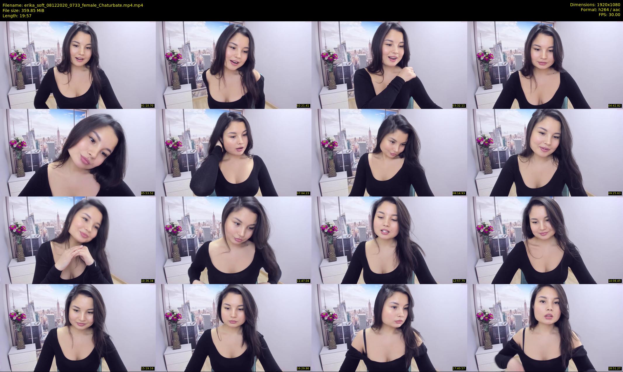 erika_soft — 20 minute Chaturbate female cam show recording, 1080p, Dec 8, 2020