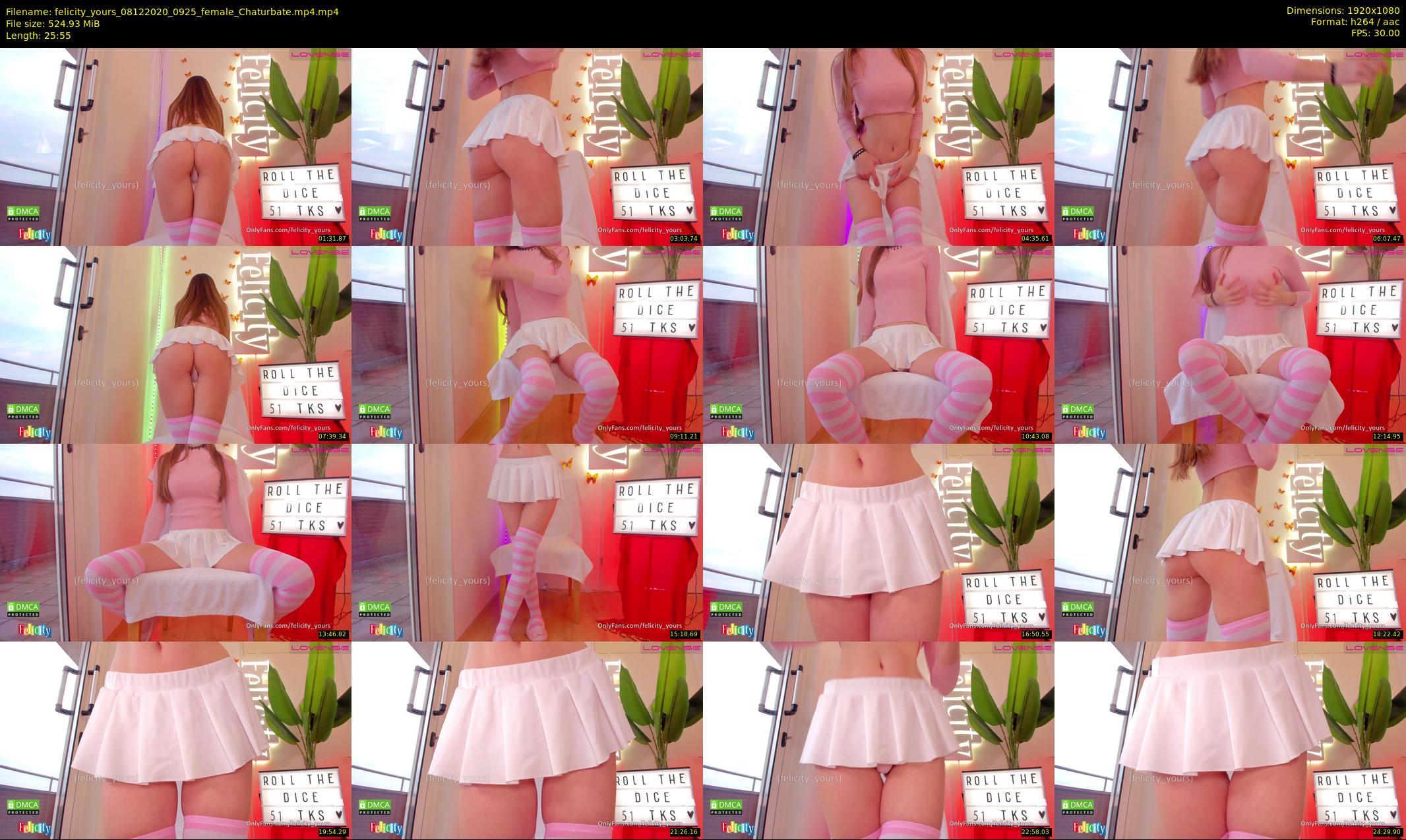 felicity_yours — 26 minute Chaturbate female cam show recording, 1080p, Dec 8, 2020