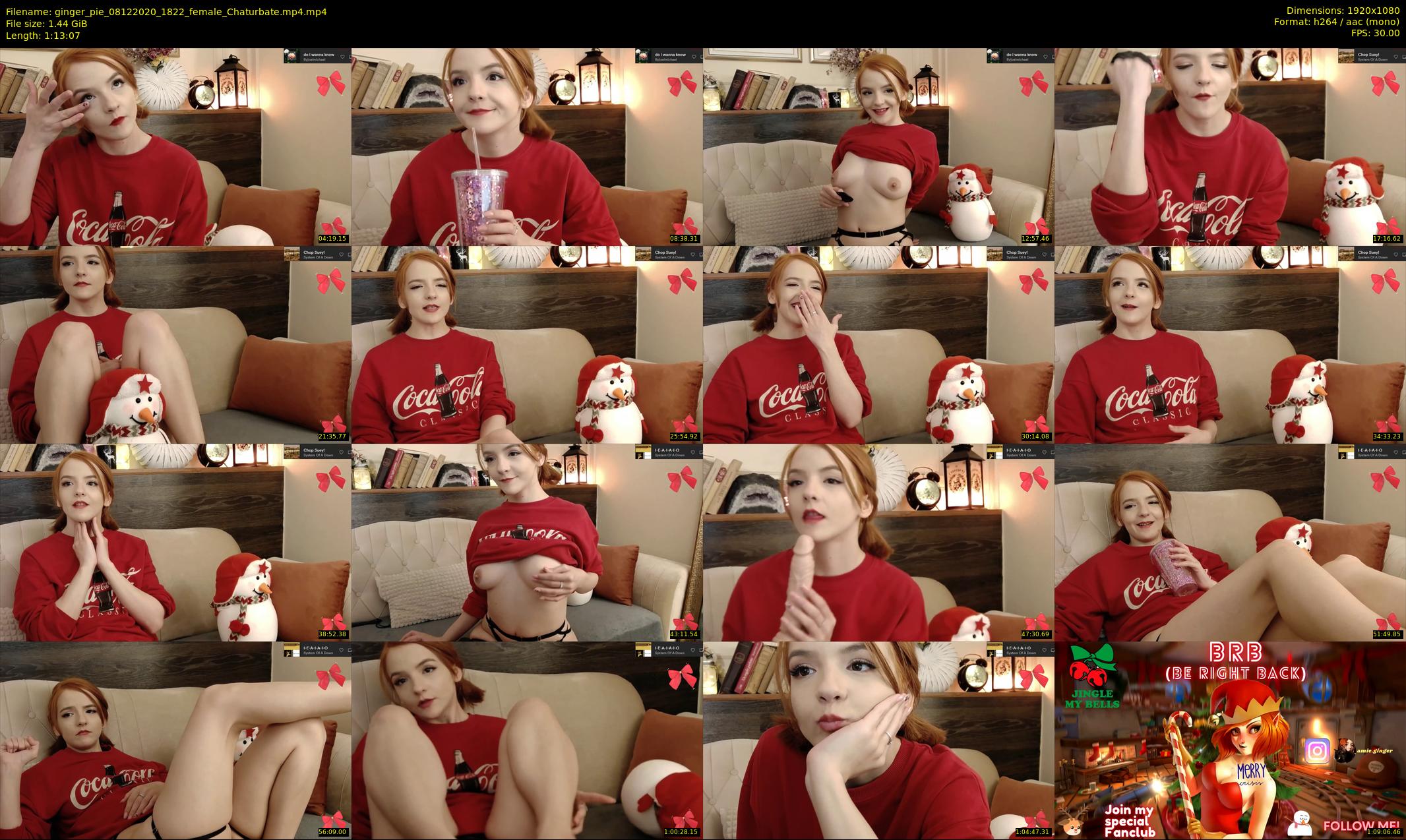 ginger_pie — 74 minute Chaturbate female cam show recording, 1080p, Dec 8, 2020