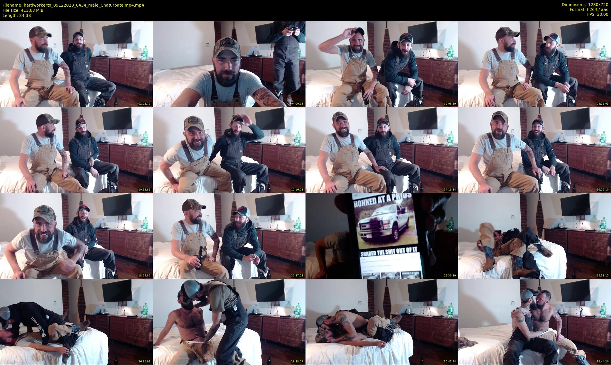 hardworkertn — 35 minute Chaturbate male cam show recording, 720p, Dec 9, 2020