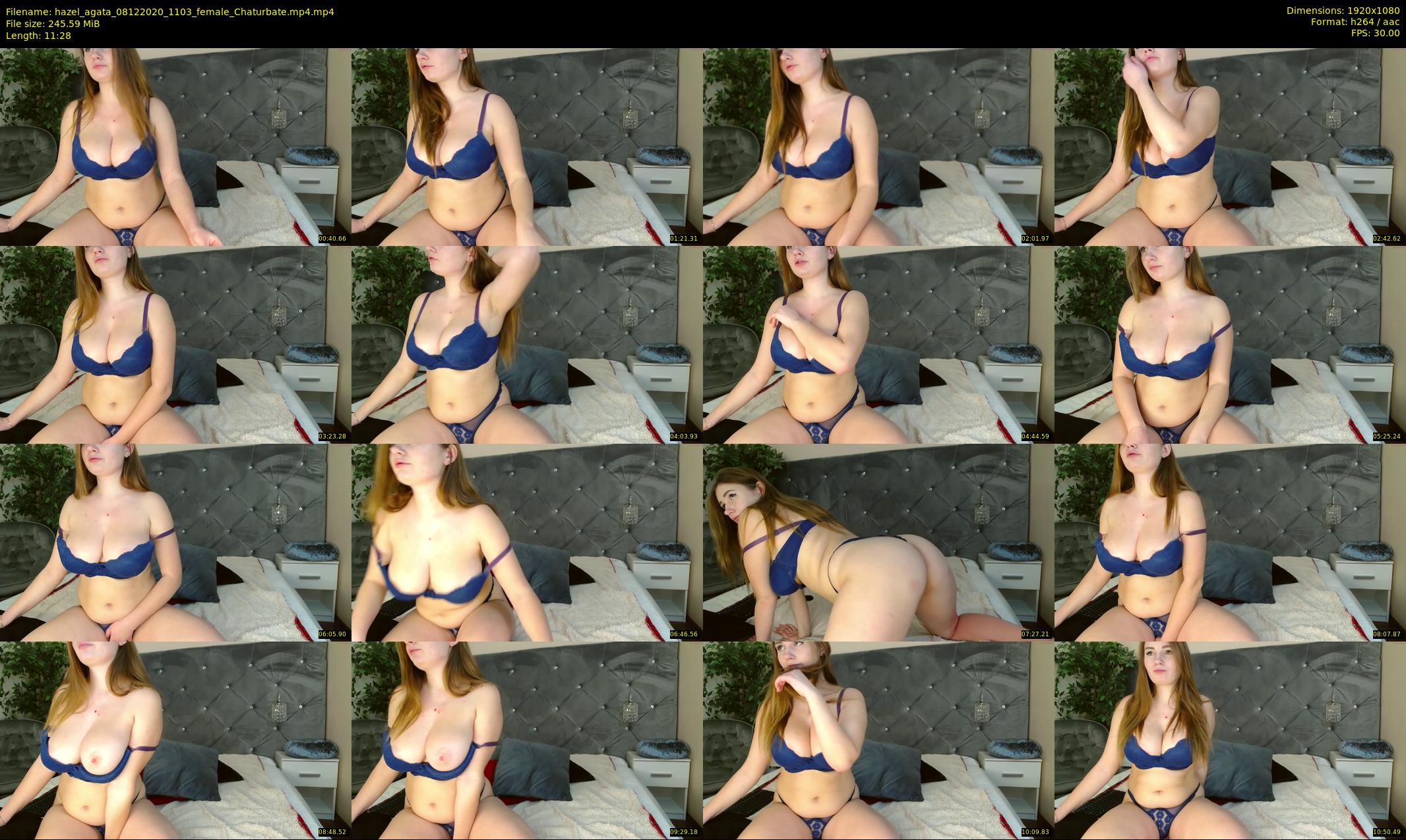 hazel_agata — 12 minute Chaturbate female cam show recording, 1080p, Dec 8, 2020