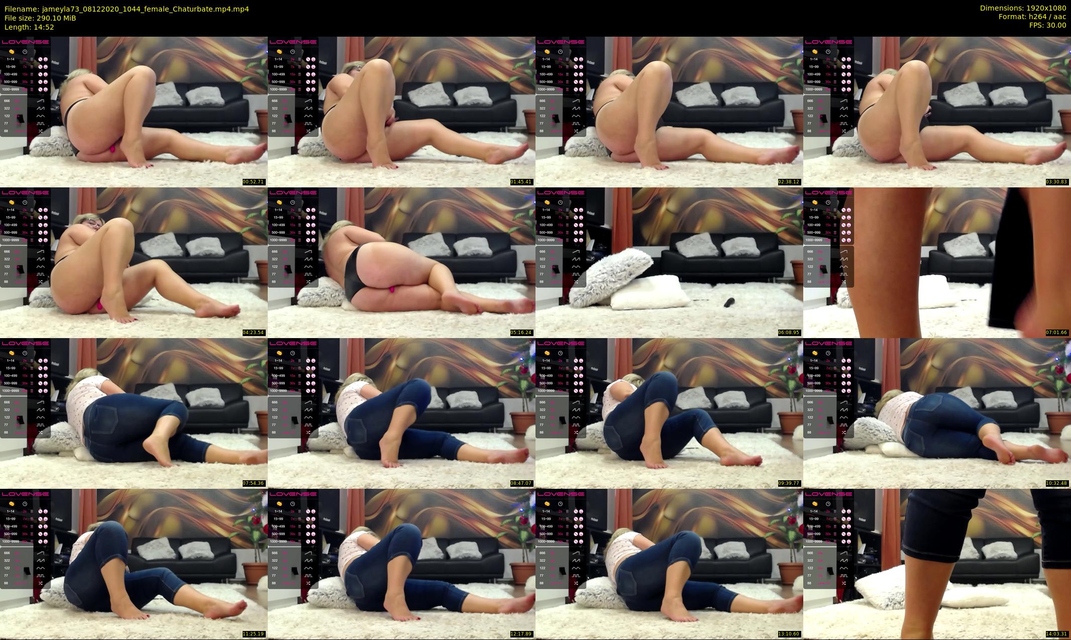jameyla73 — 15 minute Chaturbate female cam show recording, 1080p, Dec 8, 2020