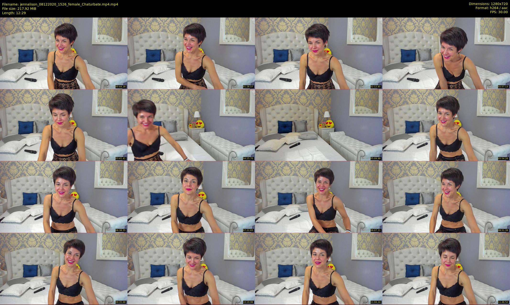 jennalison — 13 minute Chaturbate female cam show recording, 720p, Dec 8, 2020