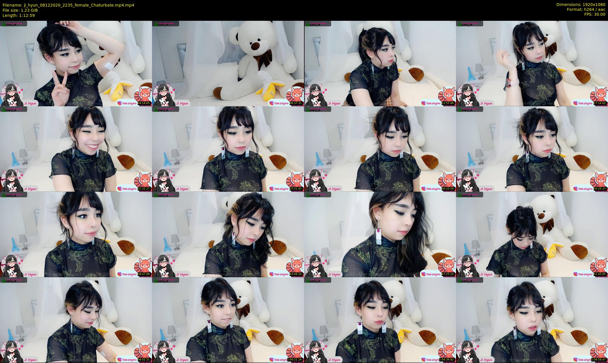 ji_hyun — 73 minute Chaturbate female cam show recording, 1080p, Dec 8, 2020