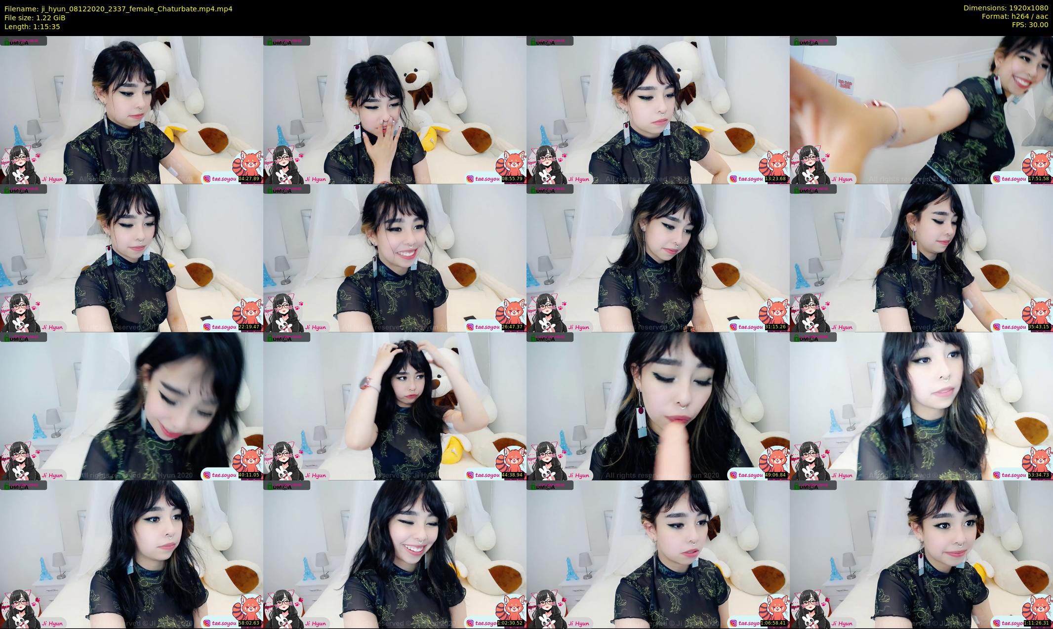 ji_hyun — 76 minute Chaturbate female cam show recording, 1080p, Dec 8, 2020