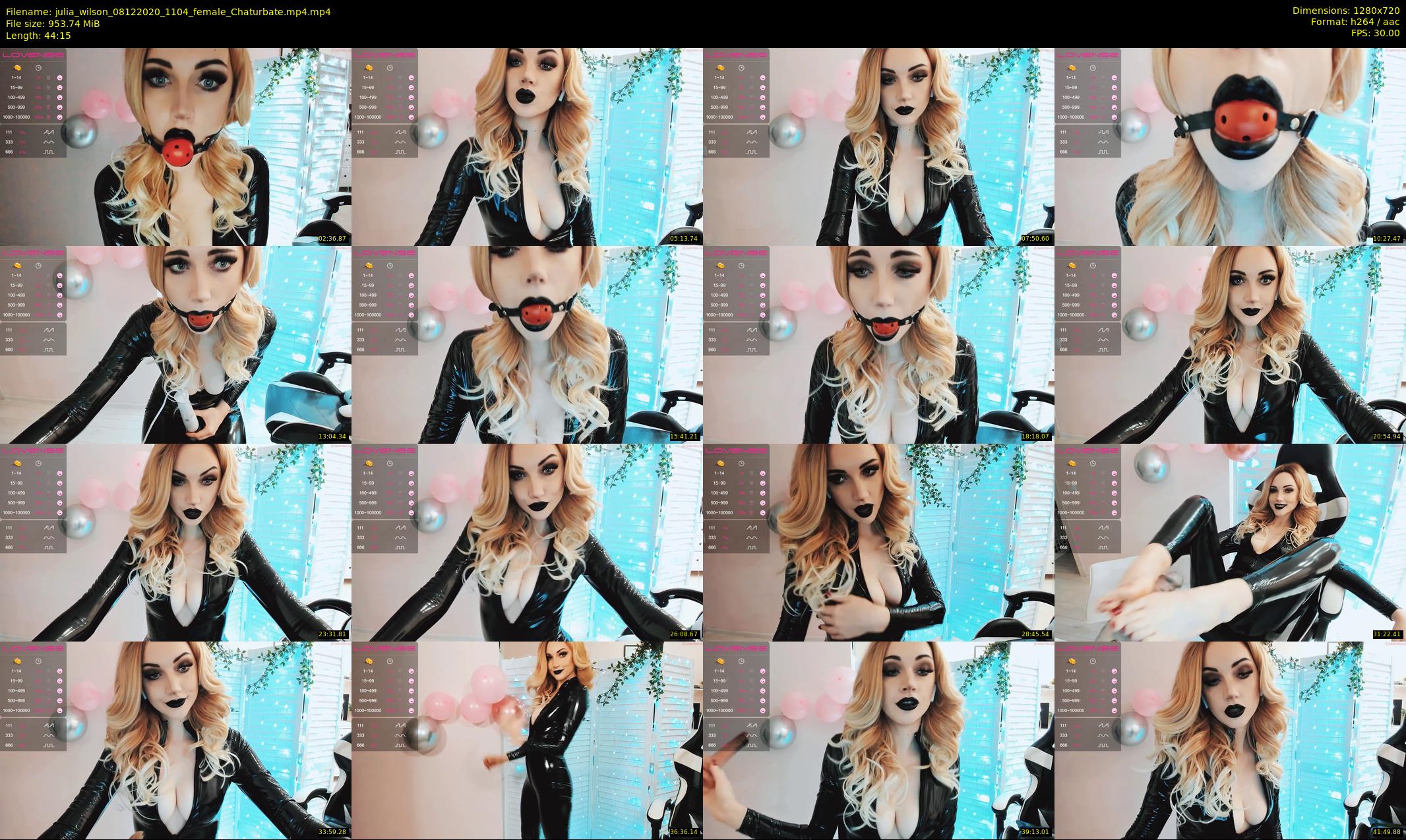 julia_wilson — 45 minute Chaturbate female cam show recording, 720p, Dec 8, 2020