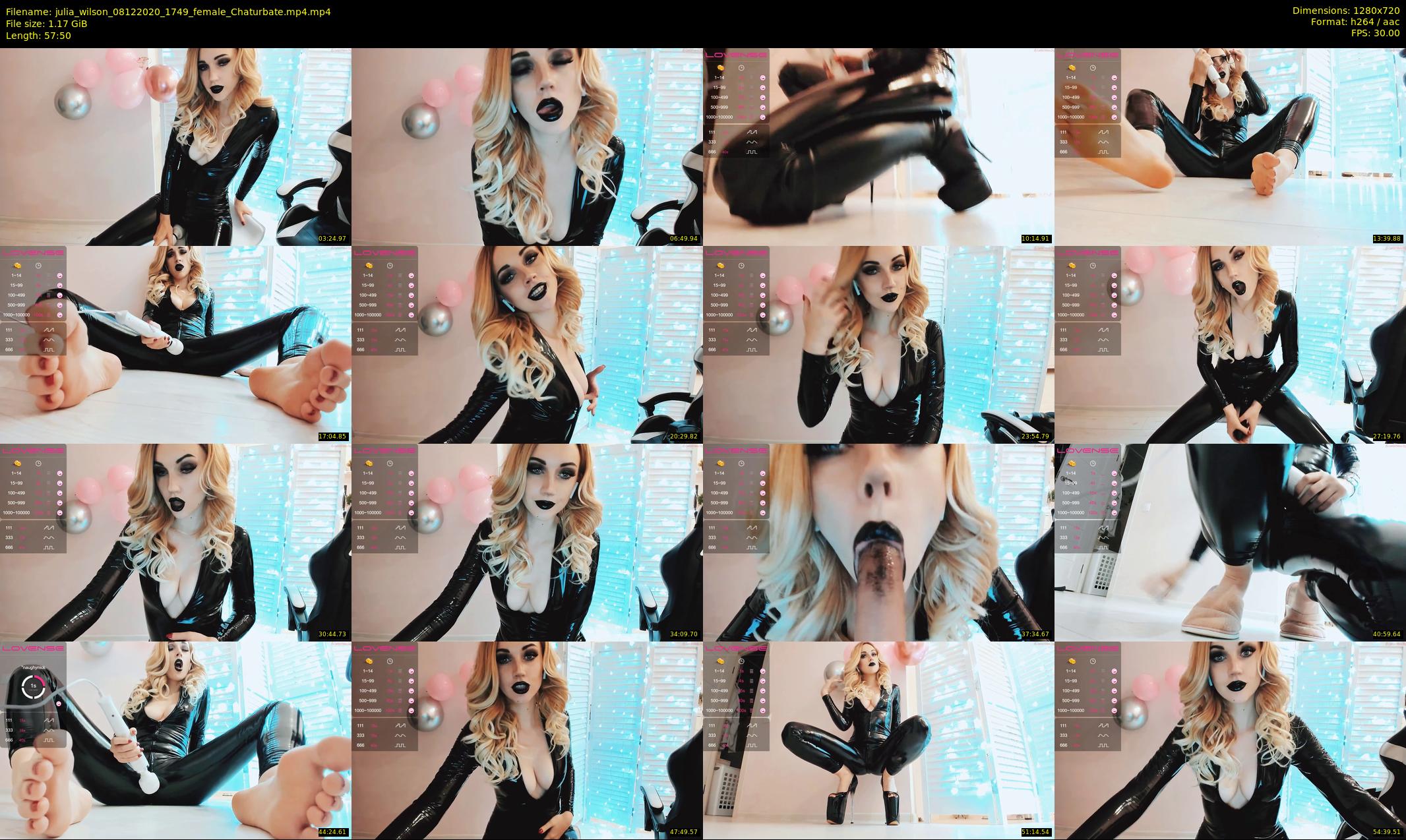 julia_wilson — 58 minute Chaturbate female cam show recording, 720p, Dec 8, 2020