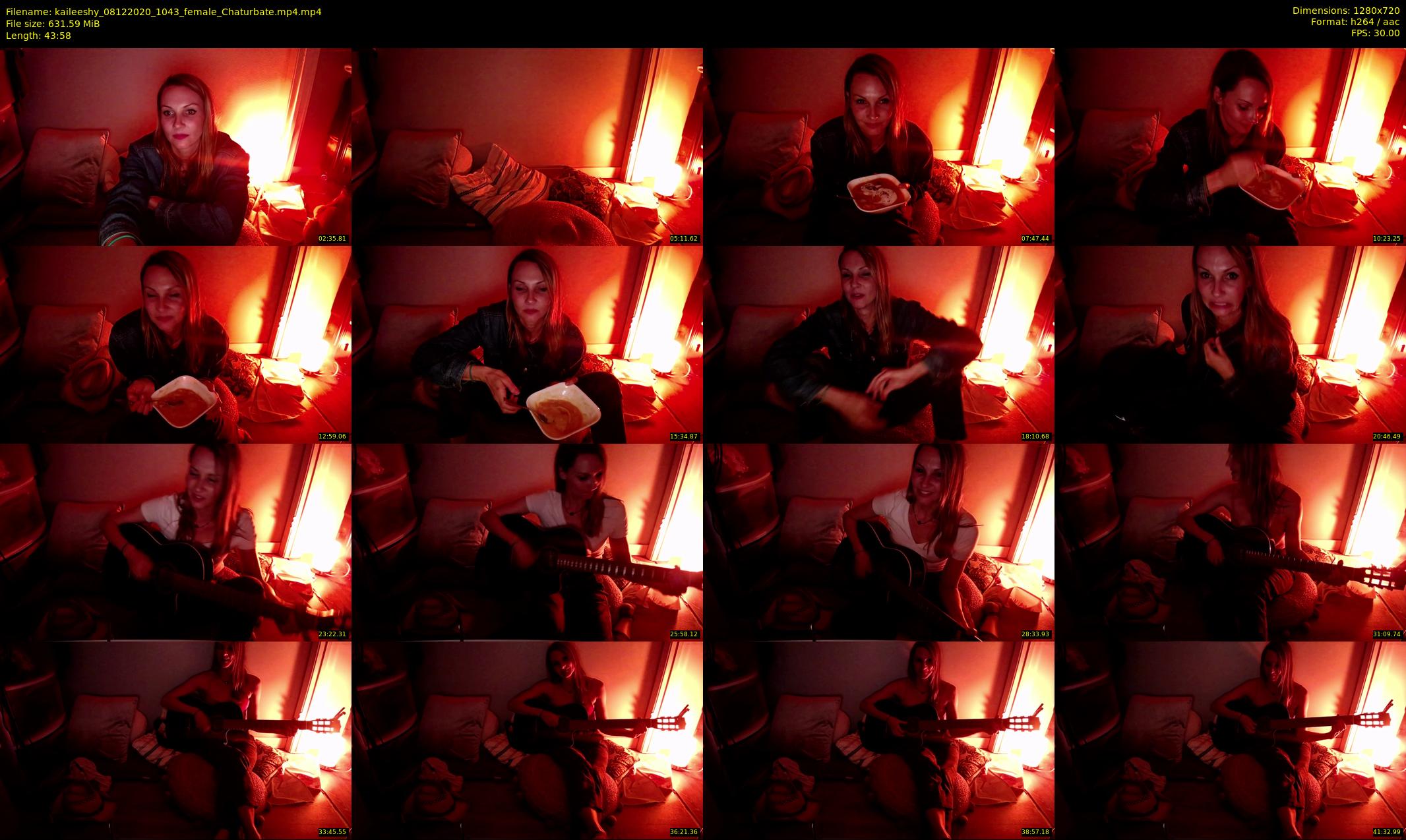 kaileeshy — 44 minute Chaturbate female cam show recording, 720p, Dec 8, 2020