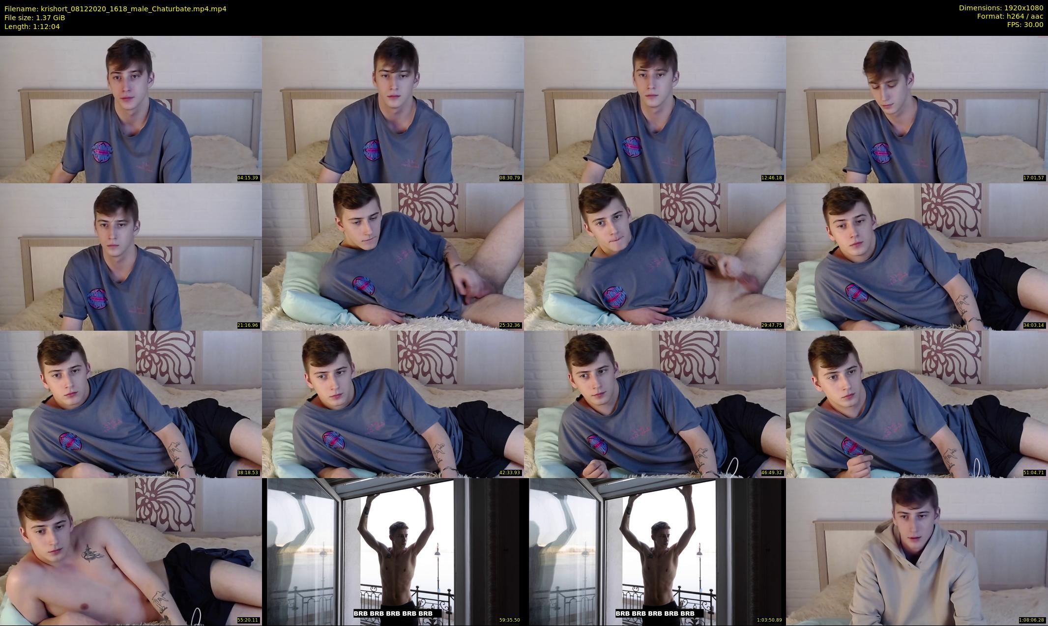 krishort — 73 minute Chaturbate male cam show recording, 1080p, Dec 8, 2020
