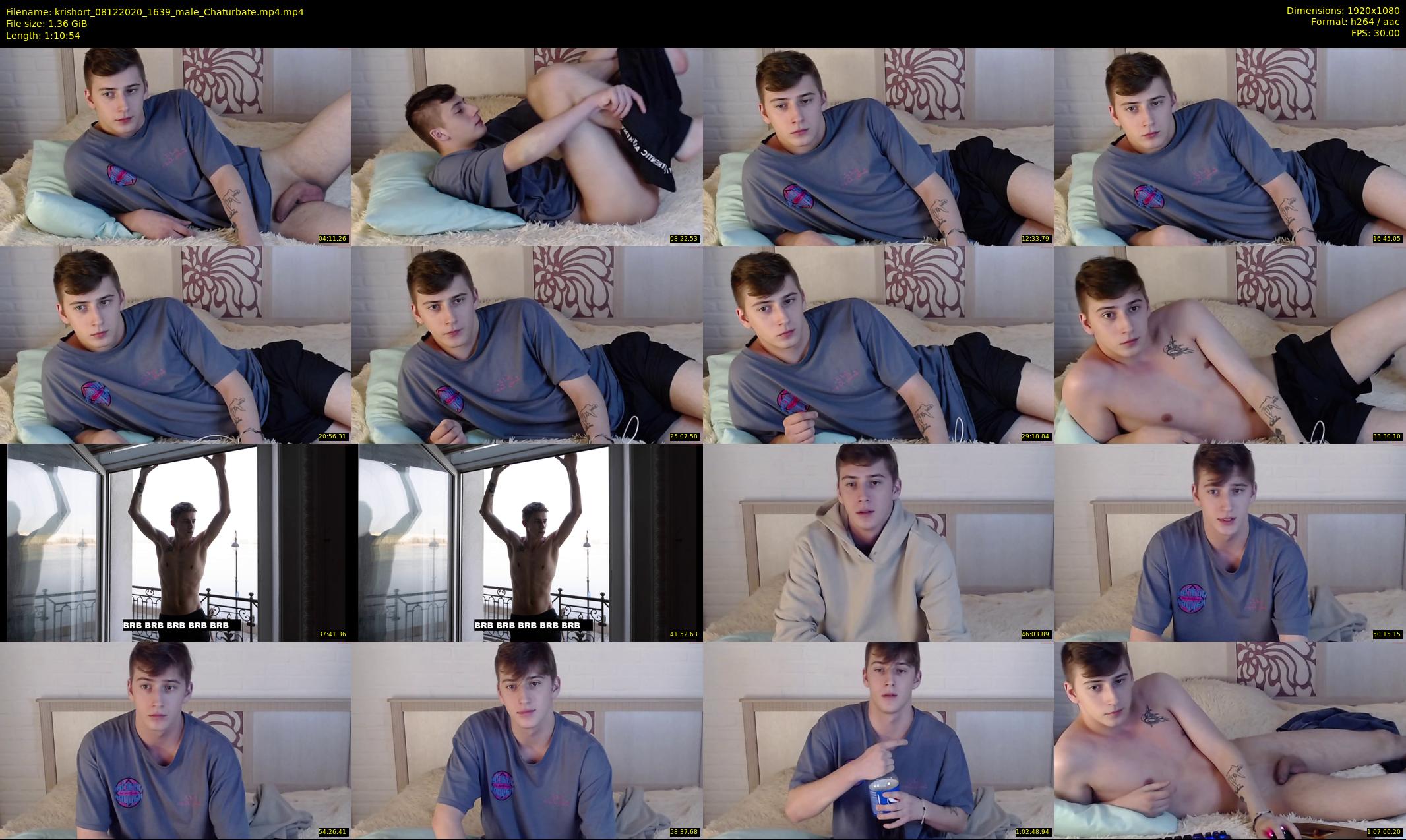 krishort — 71 minute Chaturbate male cam show recording, 1080p, Dec 8, 2020