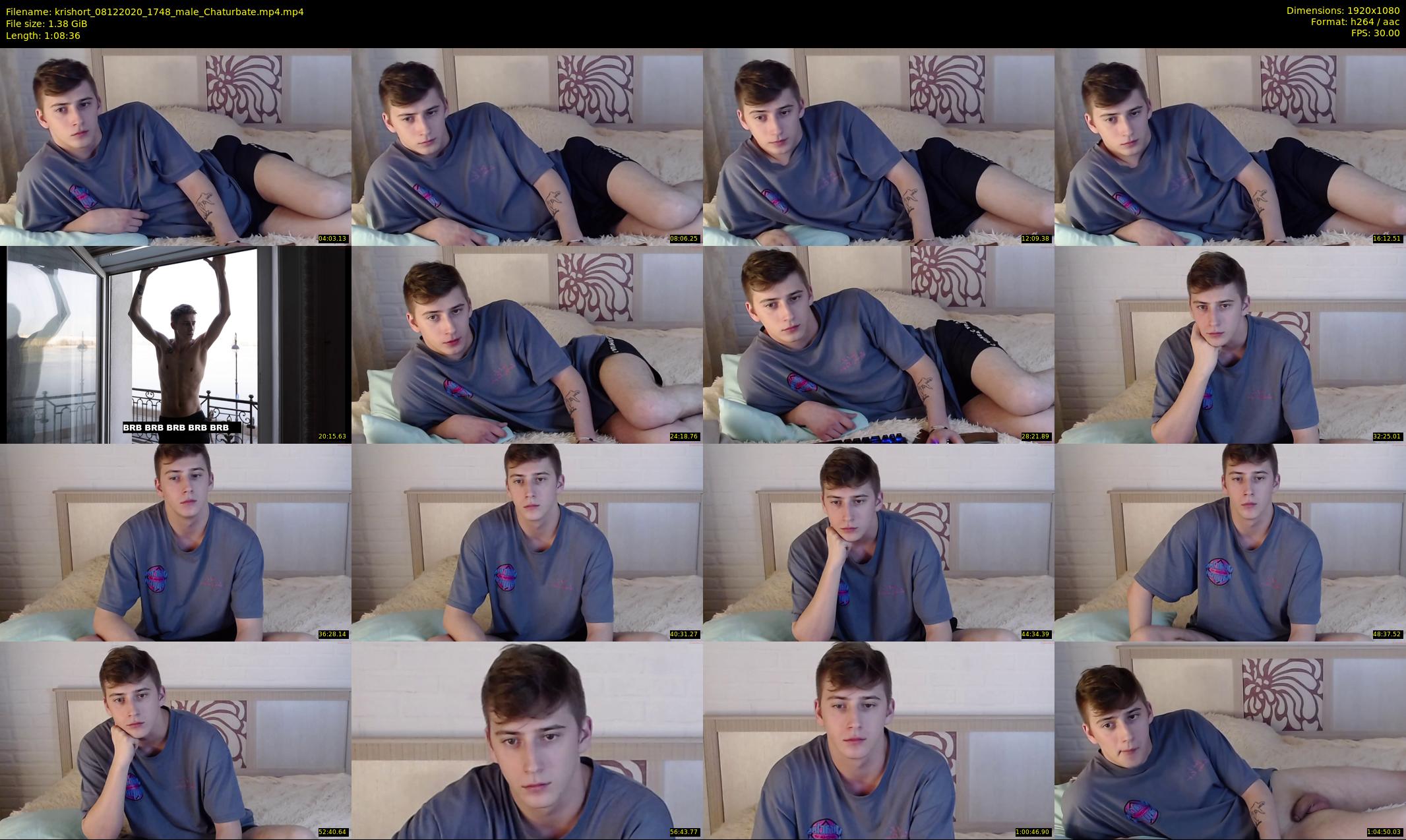 krishort — 69 minute Chaturbate male cam show recording, 1080p, Dec 8, 2020
