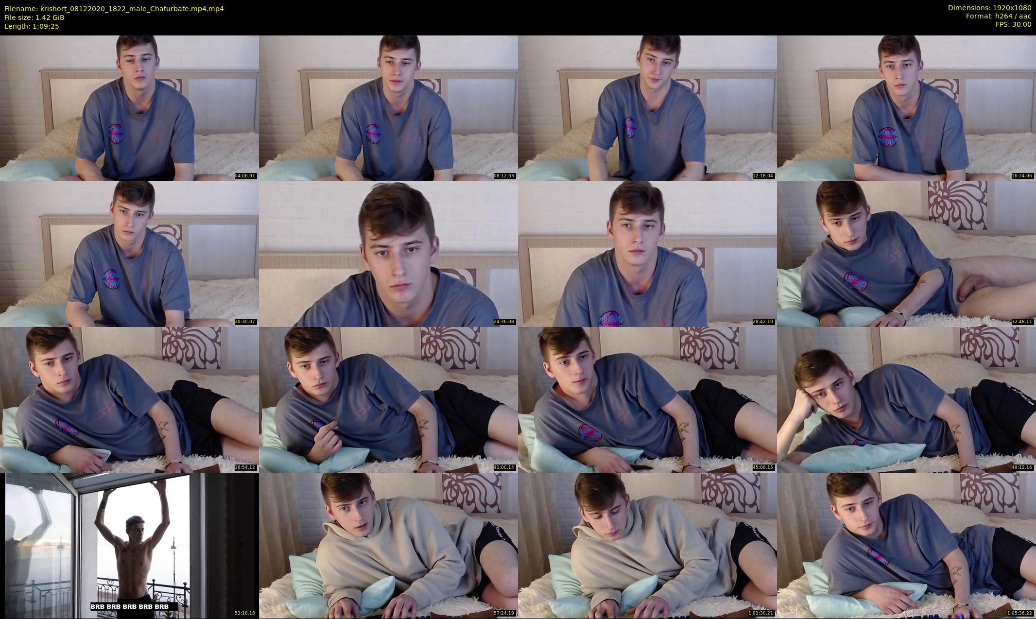 krishort — 70 minute Chaturbate male cam show recording, 1080p, Dec 8, 2020