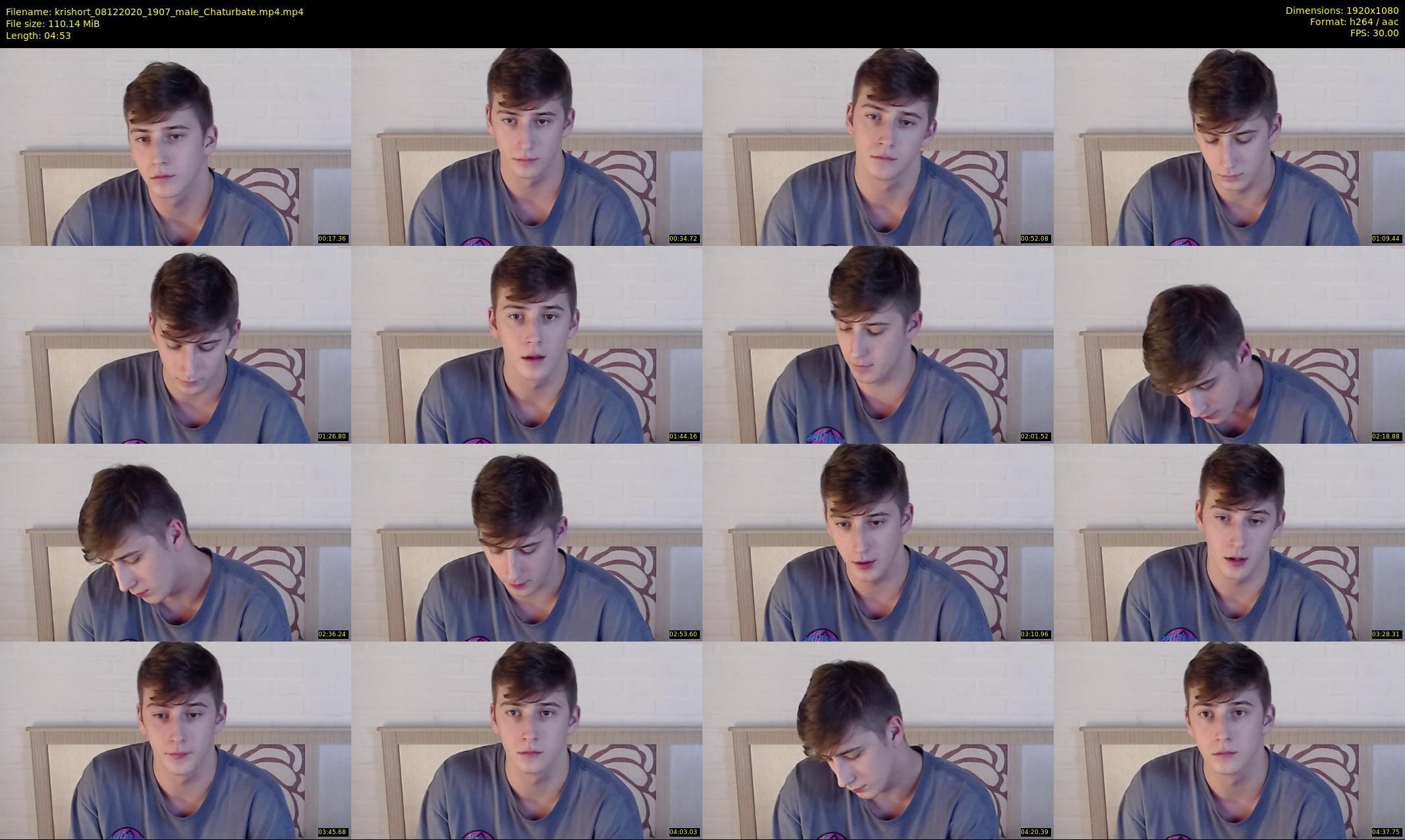 krishort — 5 minute Chaturbate male cam show recording, 1080p, Dec 8, 2020