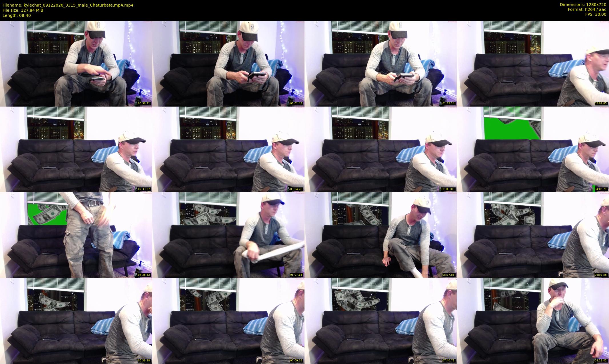kylechat — 9 minute Chaturbate male cam show recording, 720p, Dec 9, 2020