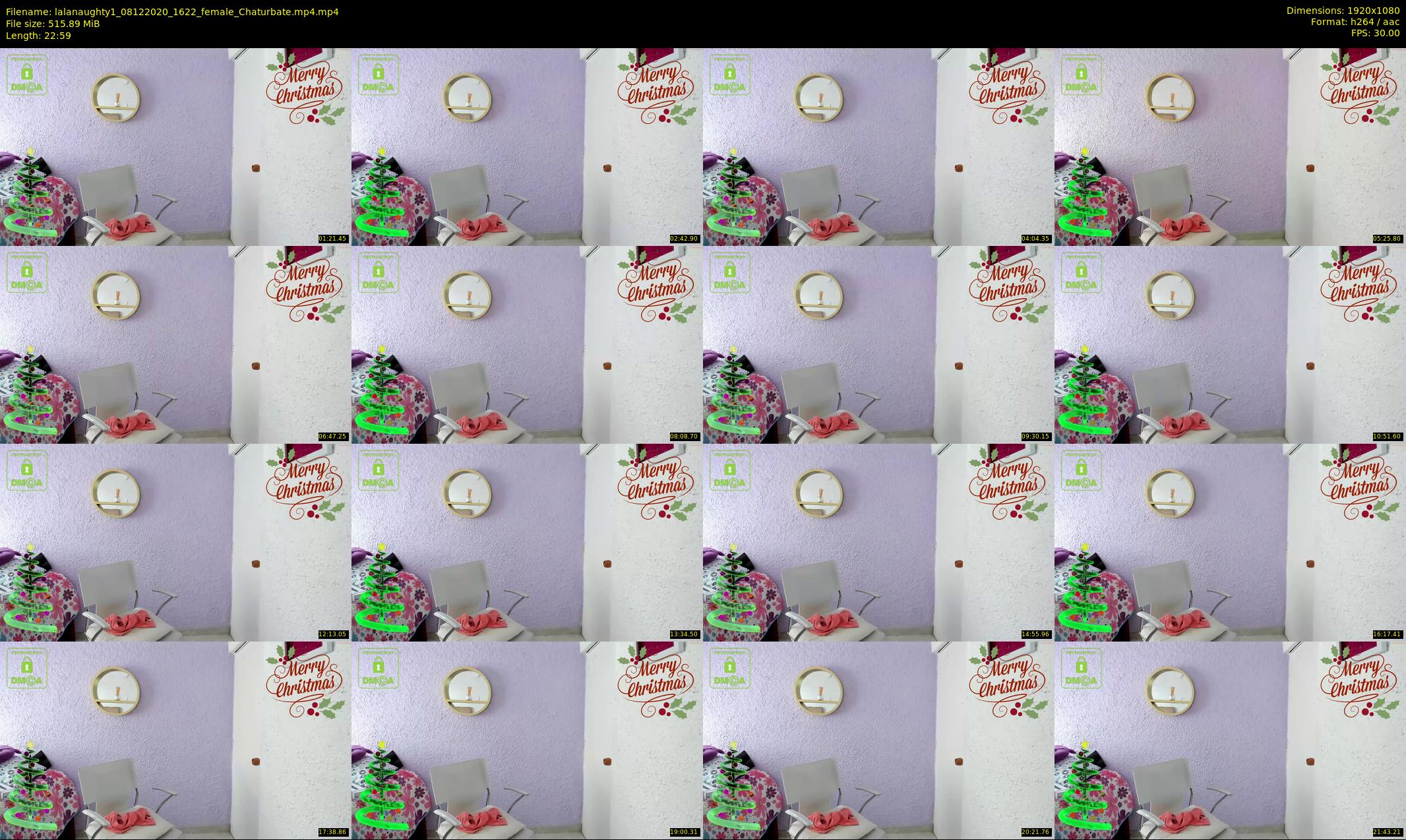 lalanaughty1 — 23 minute Chaturbate female cam show recording, 1080p, Dec 8, 2020