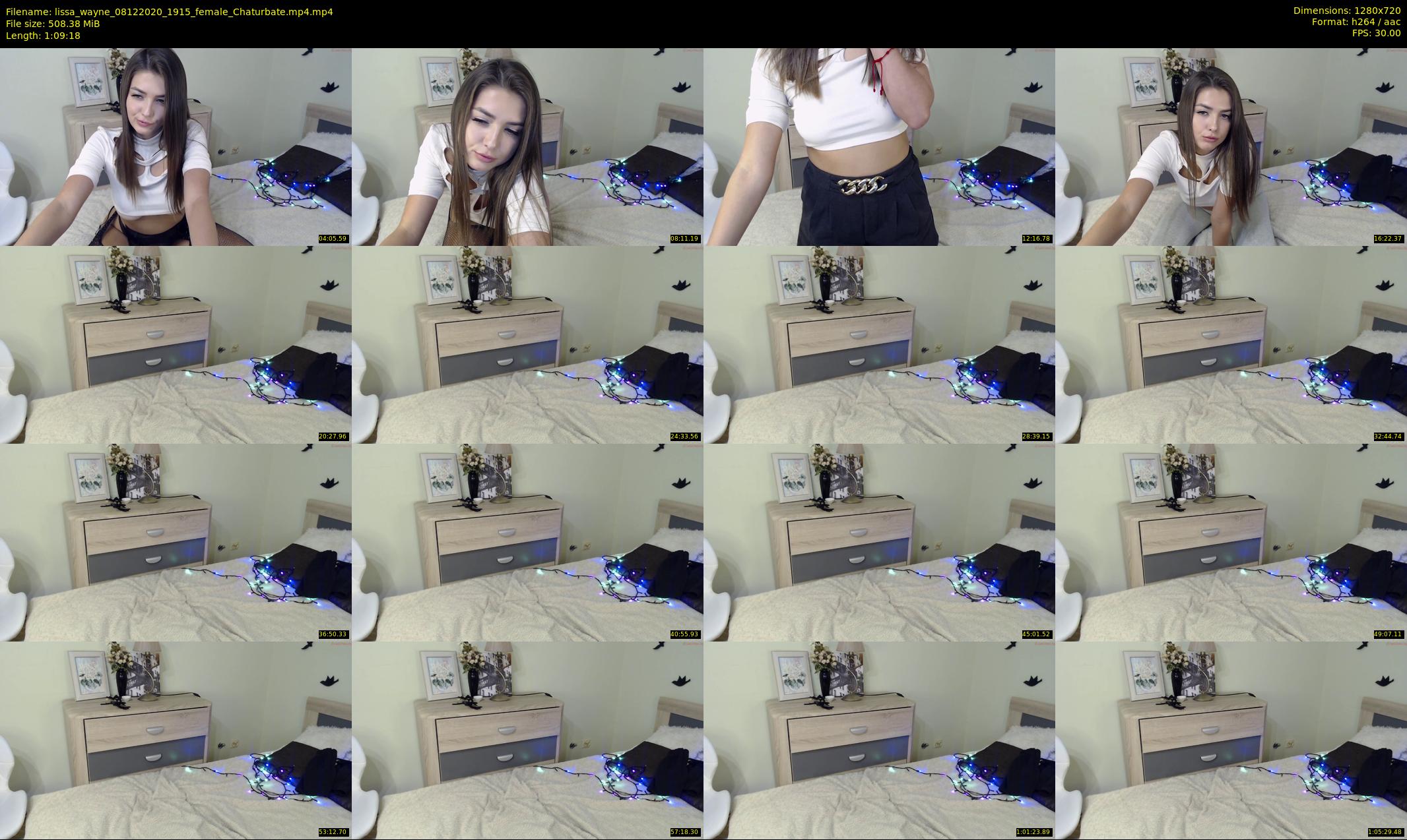 lissa_wayne — 70 minute Chaturbate female cam show recording, 720p, Dec 8, 2020