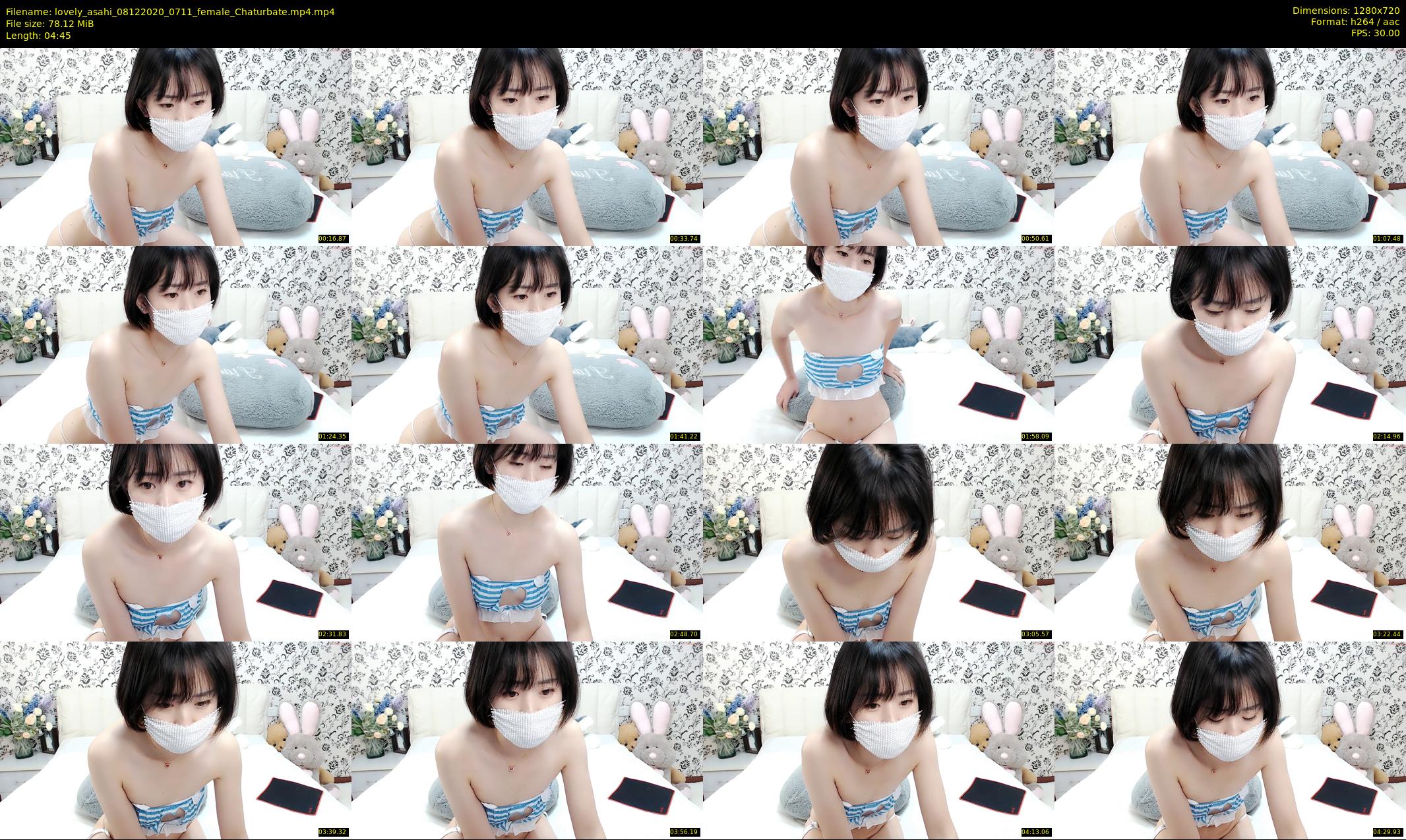 lovely_asahi — 5 minute Chaturbate female cam show recording, 720p, Dec 8, 2020