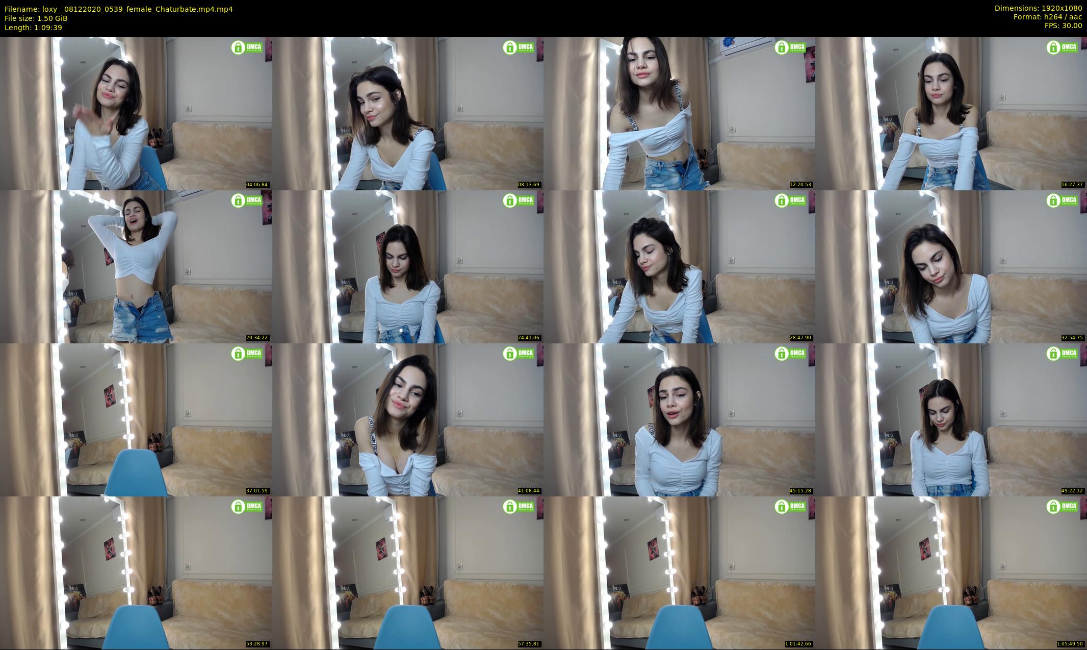 loxy_ — 70 minute Chaturbate female cam show recording, 1080p, Dec 8, 2020