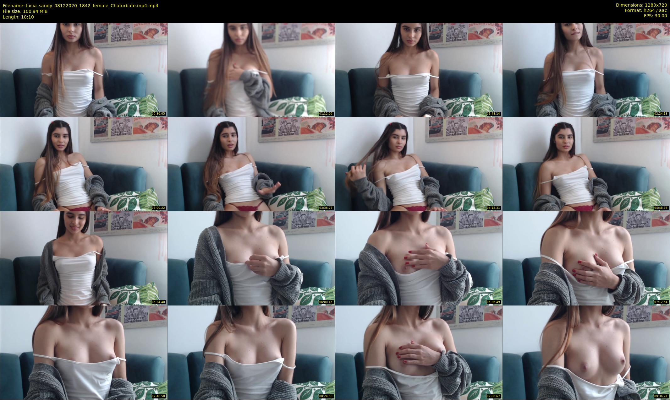 lucia_sandy — 11 minute Chaturbate female cam show recording, 720p, Dec 8, 2020