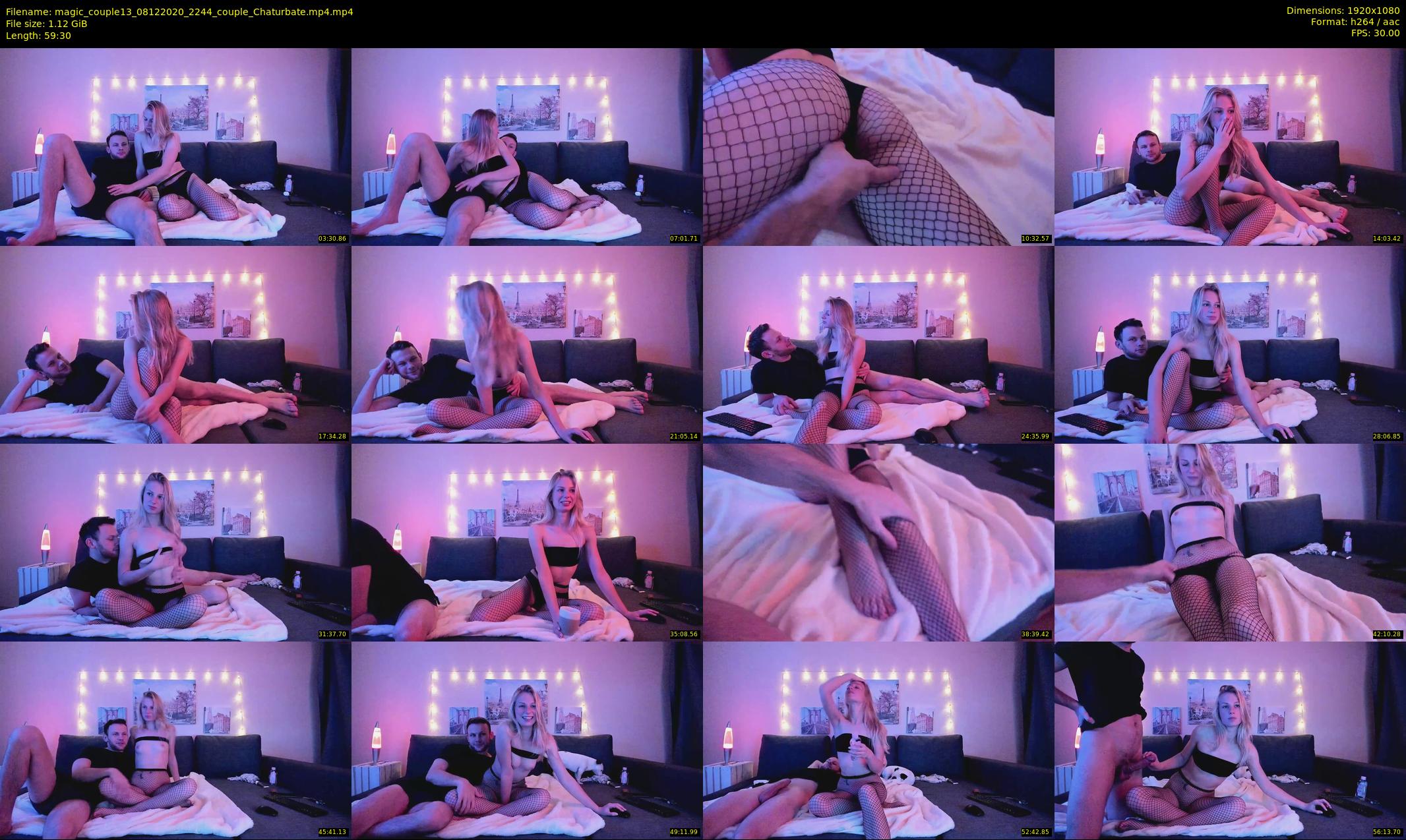 magic_couple13 — 60 minute Chaturbate couple cam show recording, 1080p, Dec 8, 2020