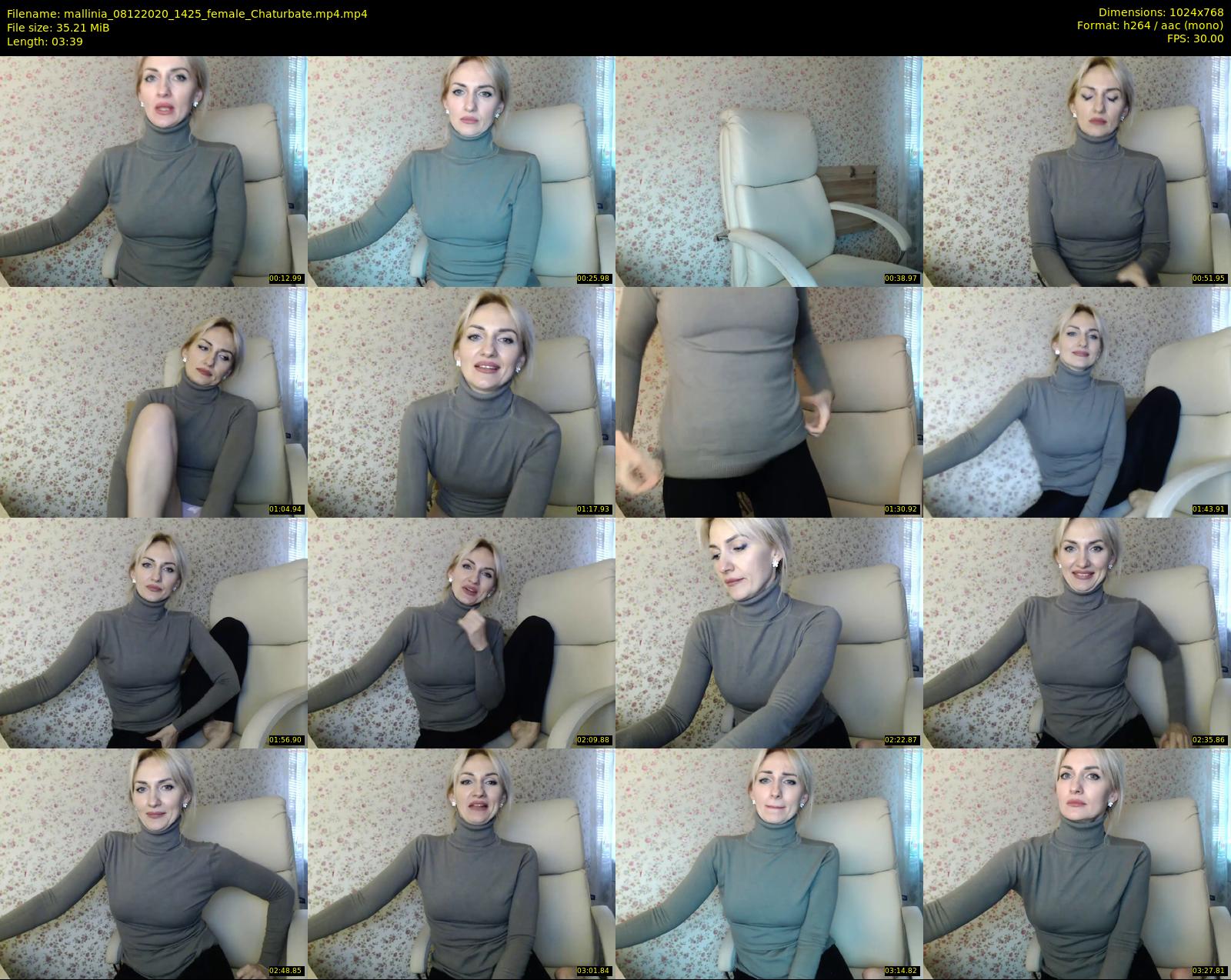 mallinia — 4 minute Chaturbate female cam show recording, 720p, Dec 8, 2020