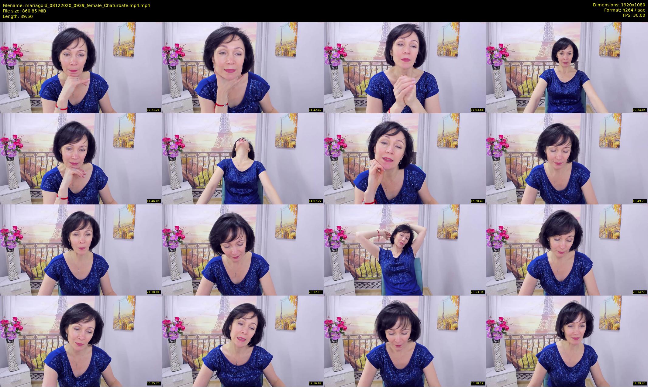 mariagold — 40 minute Chaturbate female cam show recording, 1080p, Dec 8, 2020