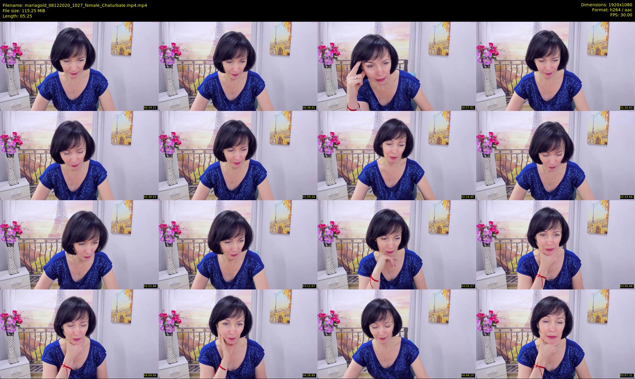 mariagold — 6 minute Chaturbate female cam show recording, 1080p, Dec 8, 2020