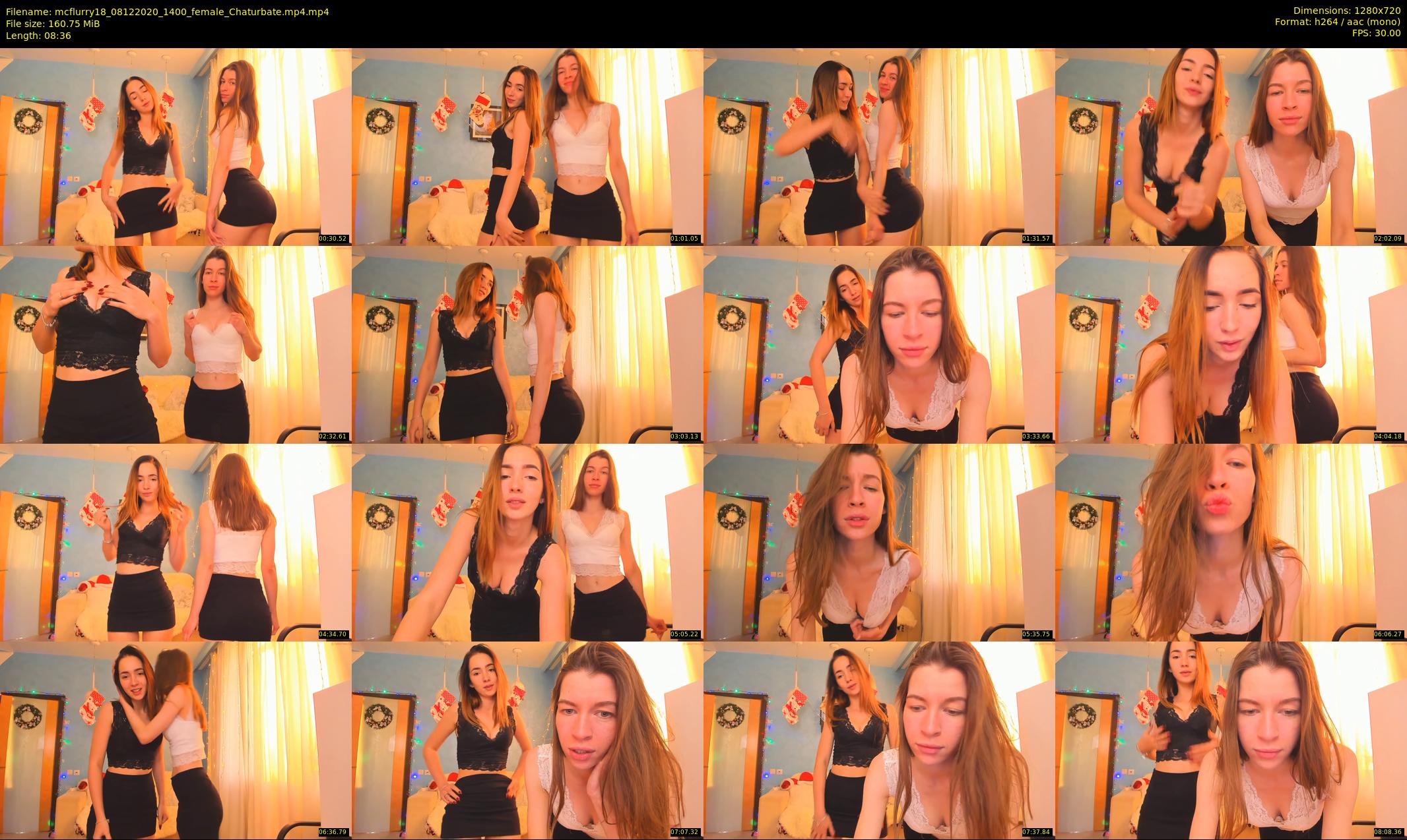mcflurry18 — 9 minute Chaturbate female cam show recording, 720p, Dec 8, 2020