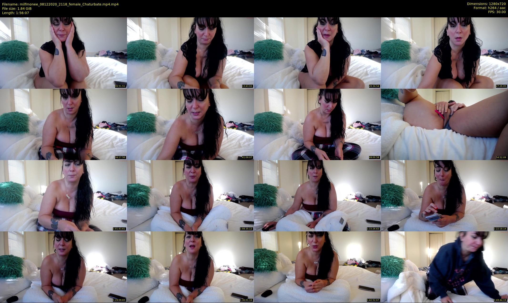 milfmonee — 117 minute Chaturbate female cam show recording, 720p, Dec 8, 2020