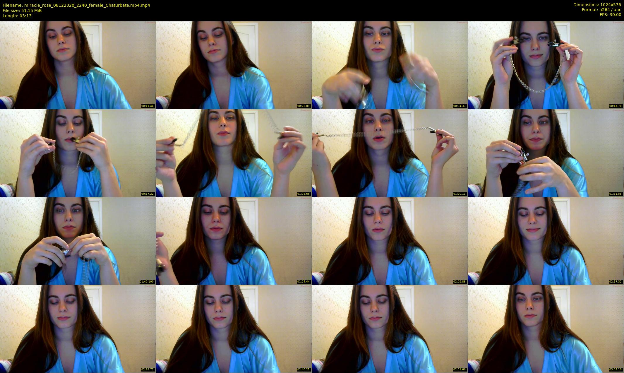 miracle_rose — 4 minute Chaturbate female cam show recording, 480p, Dec 8, 2020
