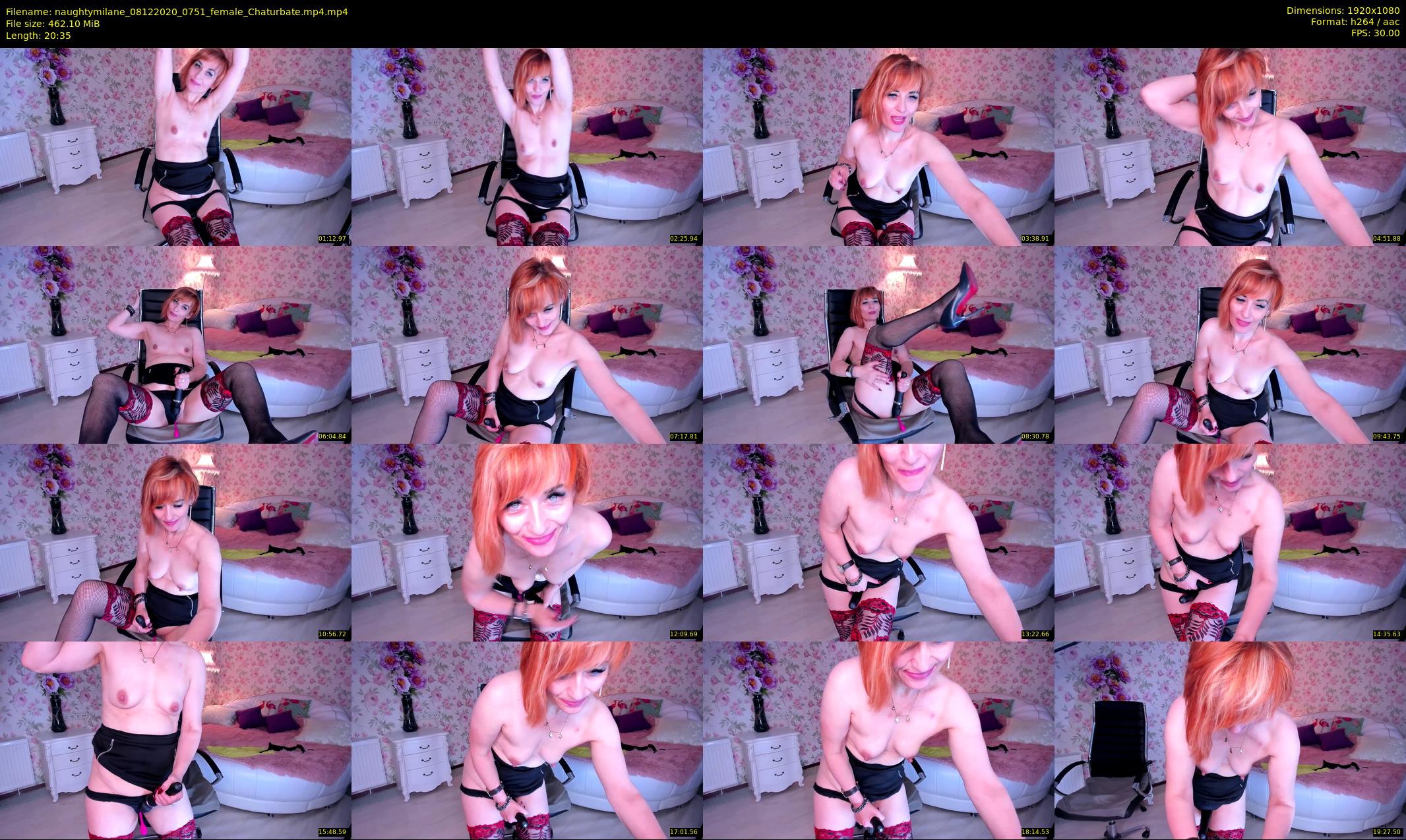 naughtymilane — 21 minute Chaturbate female cam show recording, 1080p, Dec 8, 2020