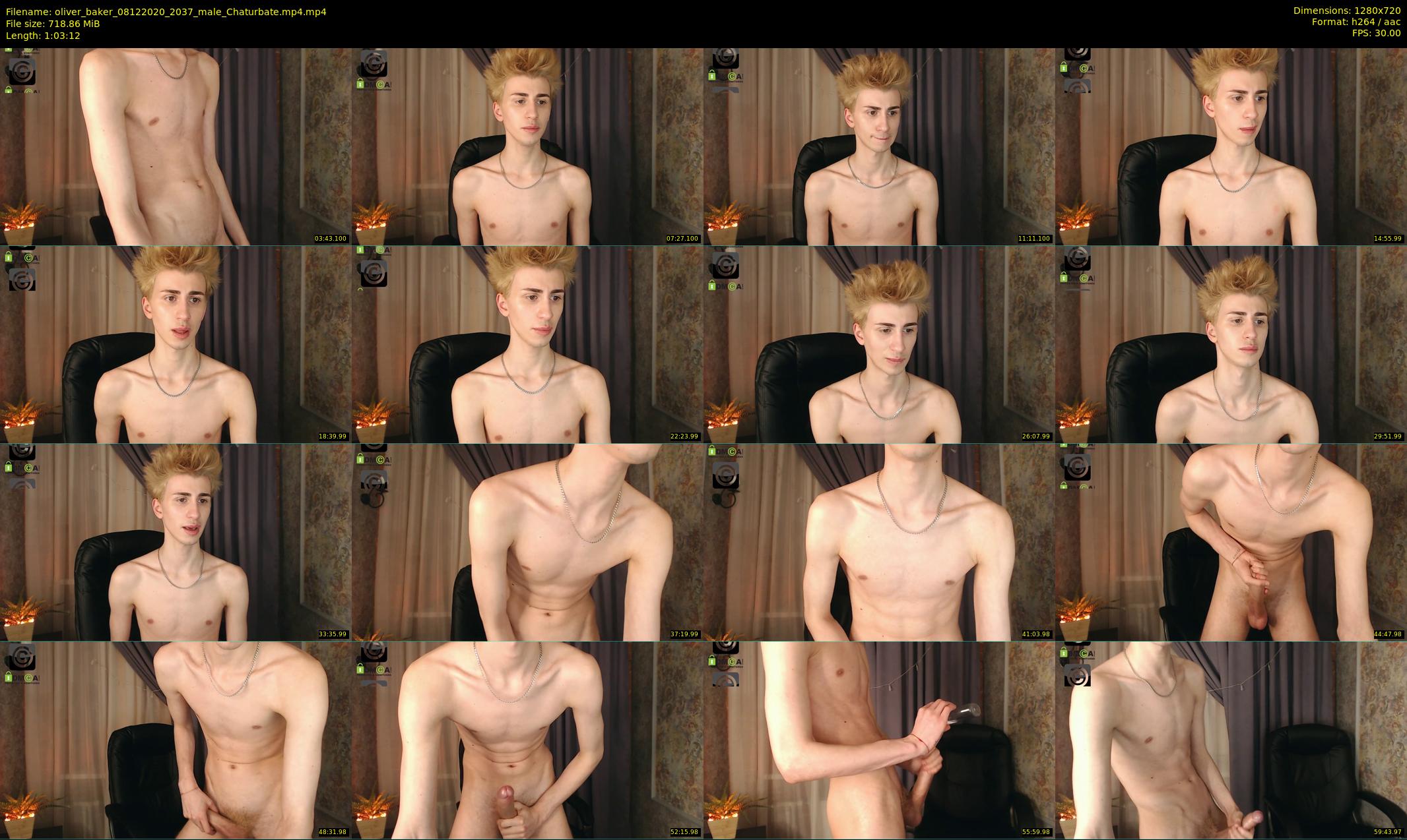 oliver_baker — 64 minute Chaturbate male cam show recording, 720p, Dec 8, 2020