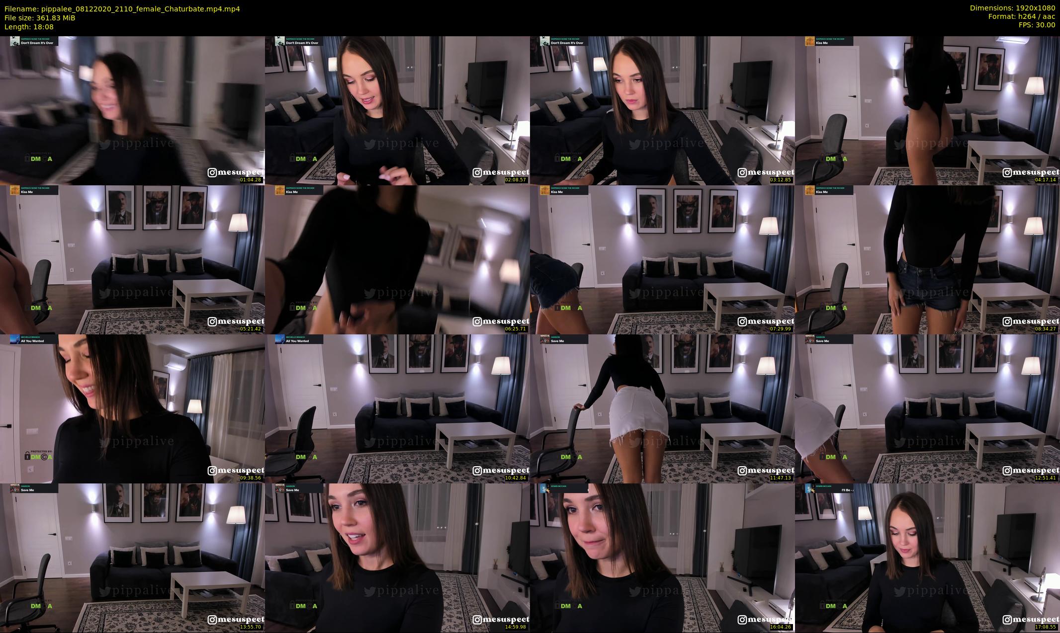 pippalee — 19 minute Chaturbate female cam show recording, 1080p, Dec 8, 2020