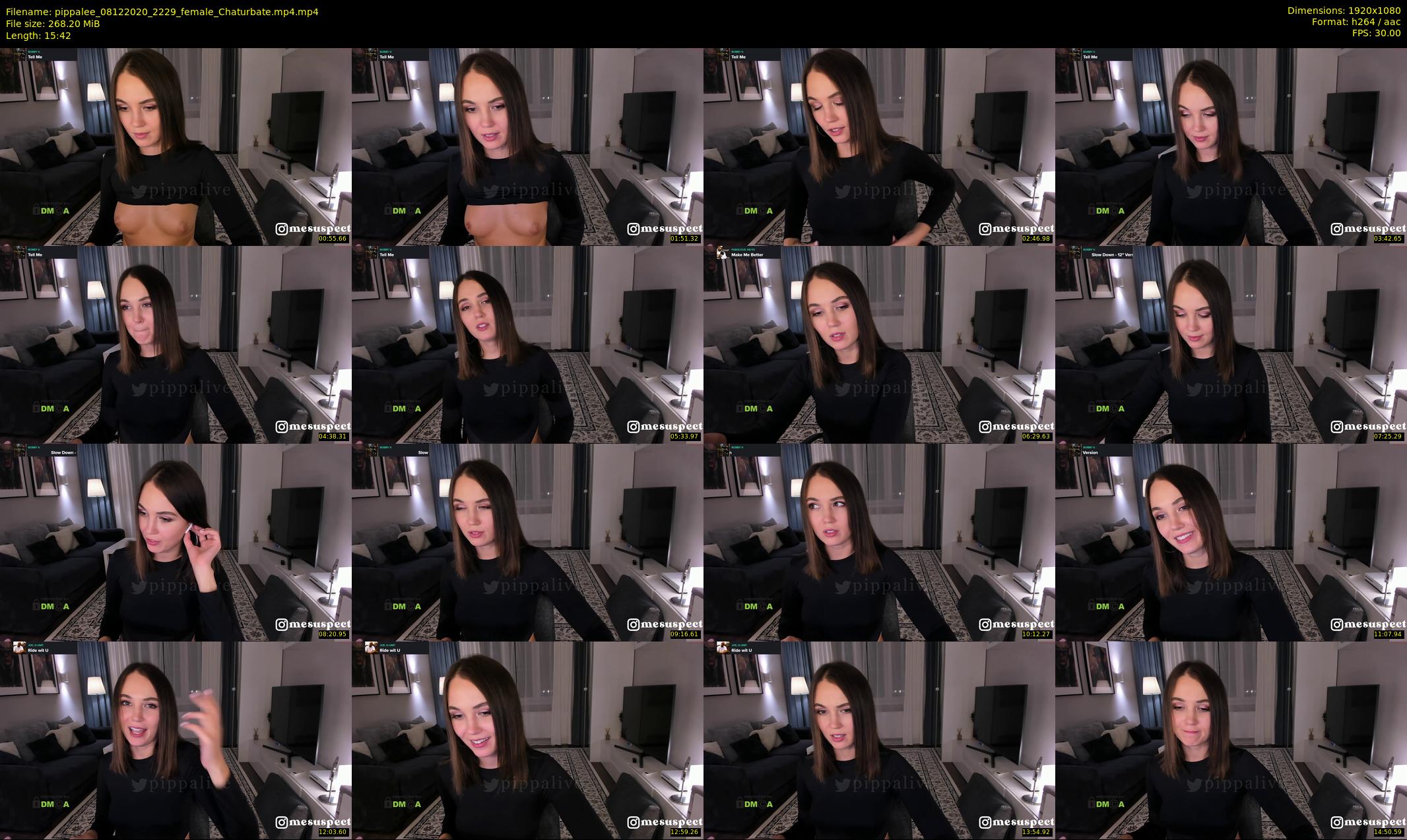 pippalee — 16 minute Chaturbate female cam show recording, 1080p, Dec 8, 2020