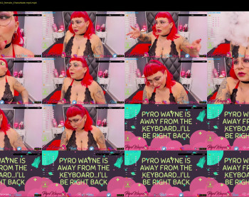 pyrowayne — 59 minute Chaturbate female cam show recording, 720p, Dec 8, 2020