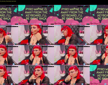 pyrowayne — 55 minute Chaturbate female cam show recording, 720p, Dec 9, 2020