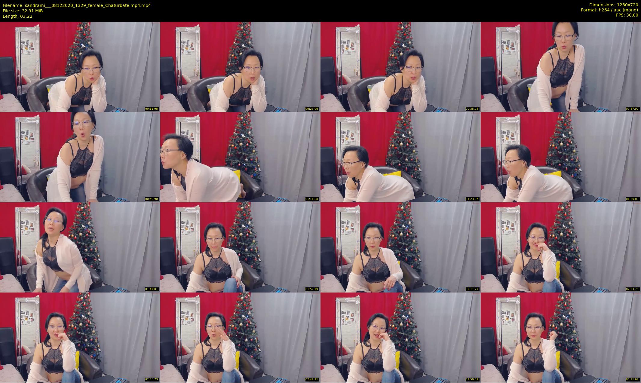 sandrami__ — 4 minute Chaturbate female cam show recording, 720p, Dec 8, 2020