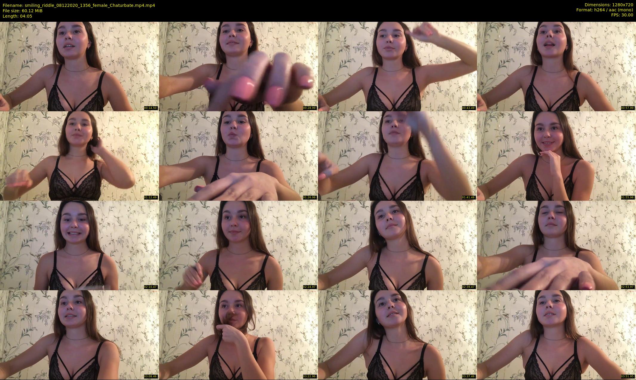 smiling_riddle — 5 minute Chaturbate female cam show recording, 720p, Dec 8, 2020