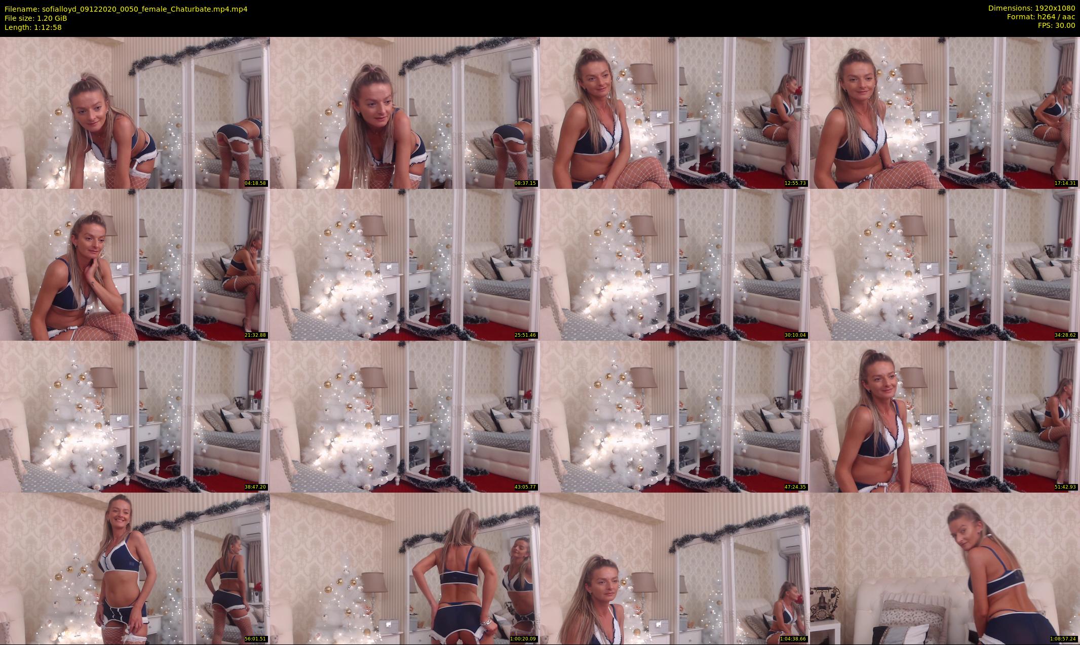 sofialloyd — 73 minute Chaturbate female cam show recording, 1080p, Dec 9, 2020
