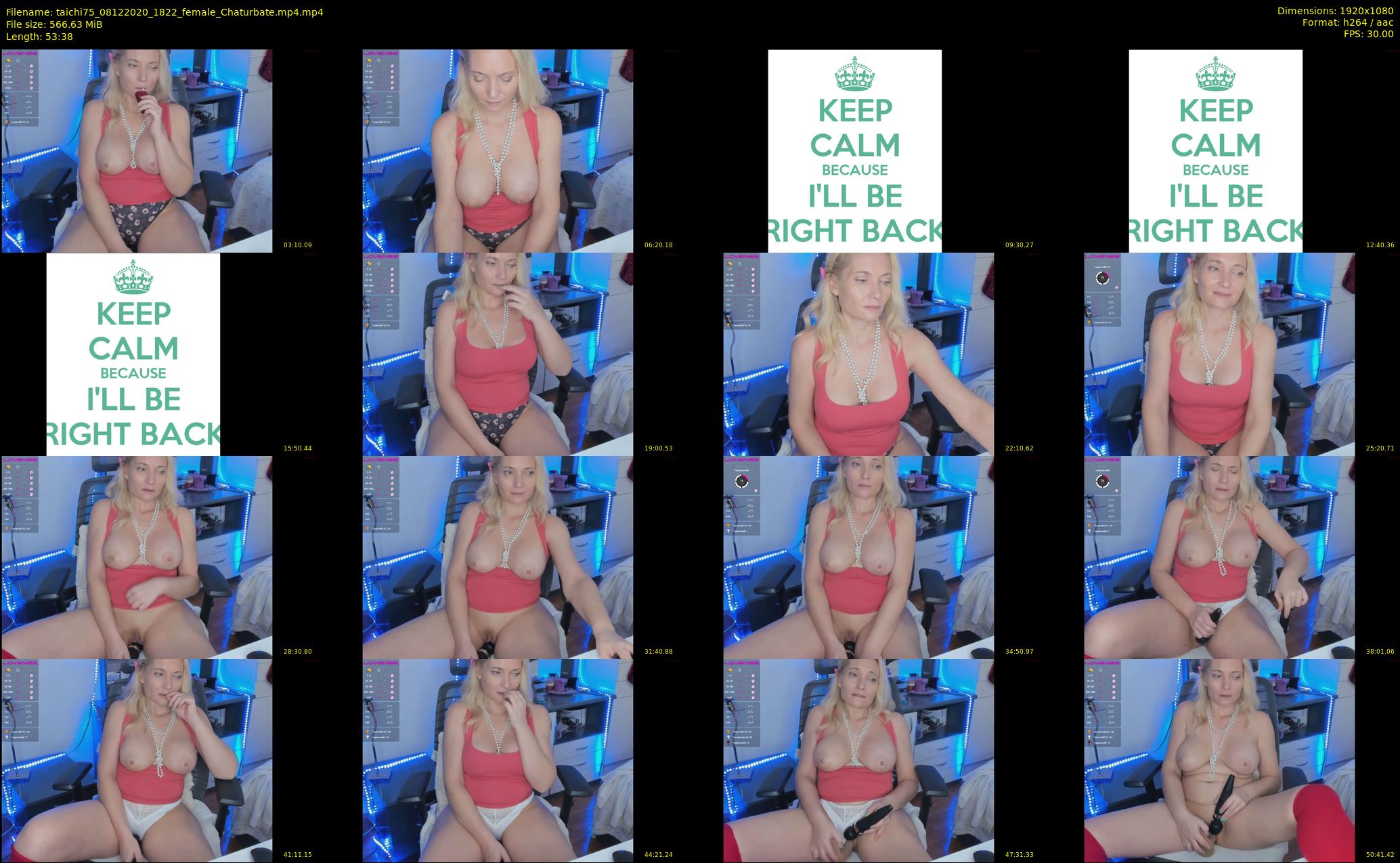 taichi75 — 54 minute Chaturbate female cam show recording, 1080p, Dec 8, 2020