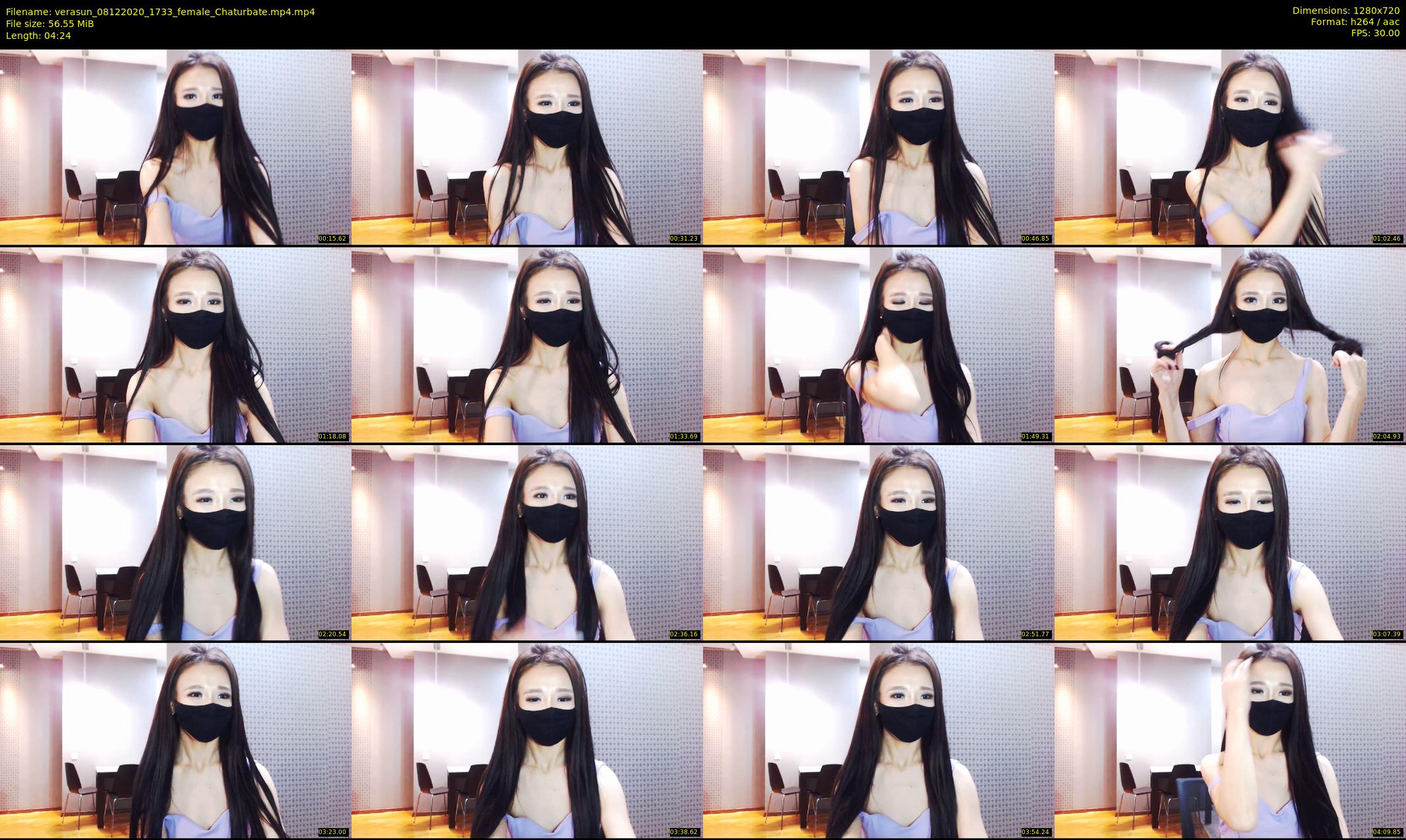 verasun — 5 minute Chaturbate female cam show recording, 720p, Dec 8, 2020
