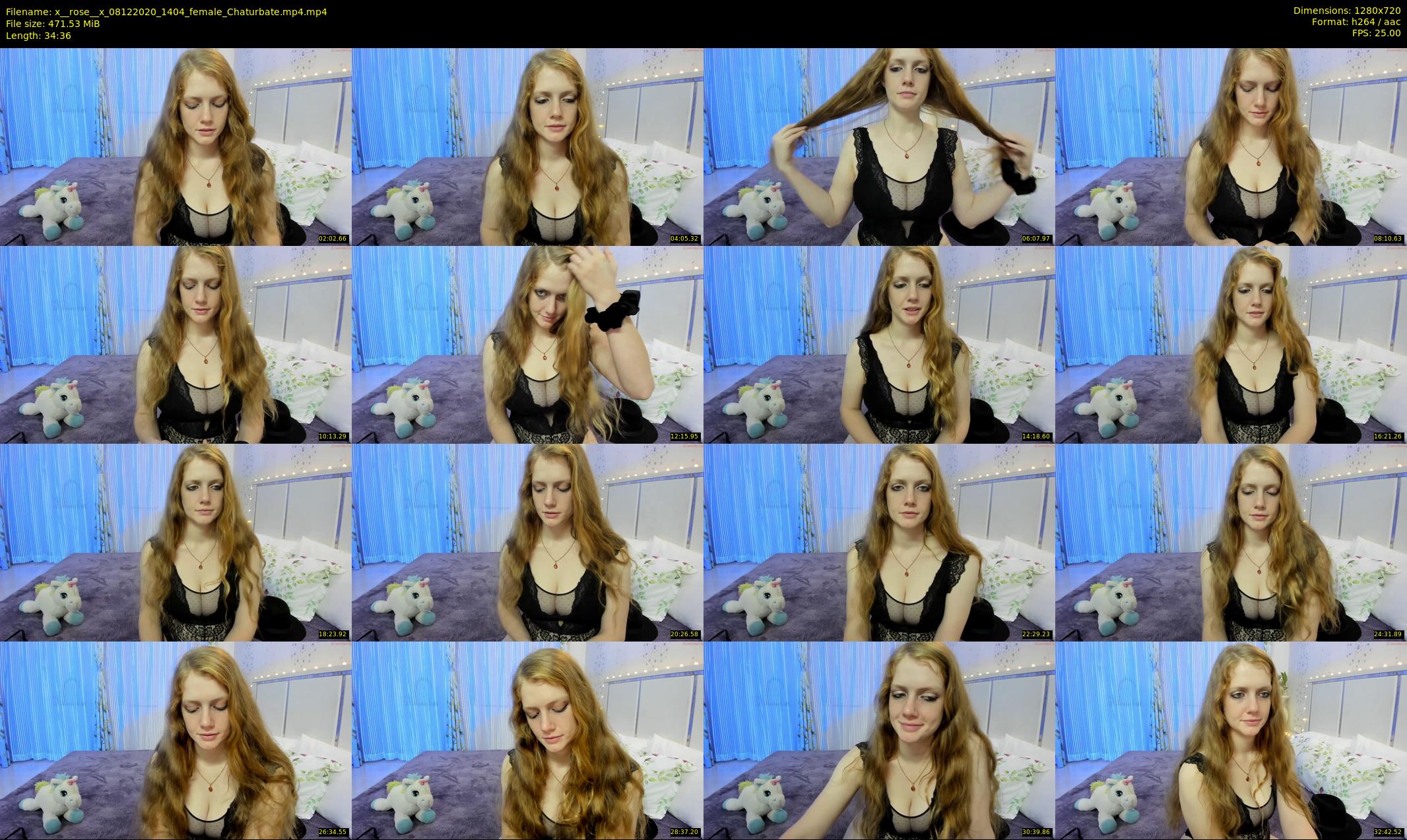 x__rose__x — 35 minute Chaturbate female cam show recording, 720p, Dec 8, 2020