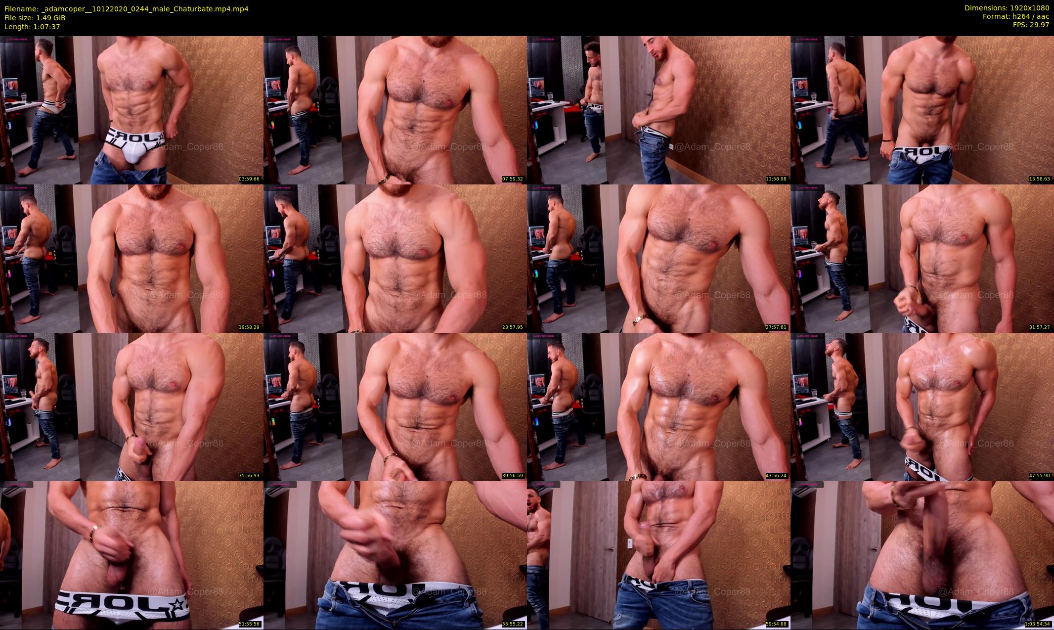 _adamcoper_ — 68 minute Chaturbate male cam show recording, 1080p, Dec 10, 2020