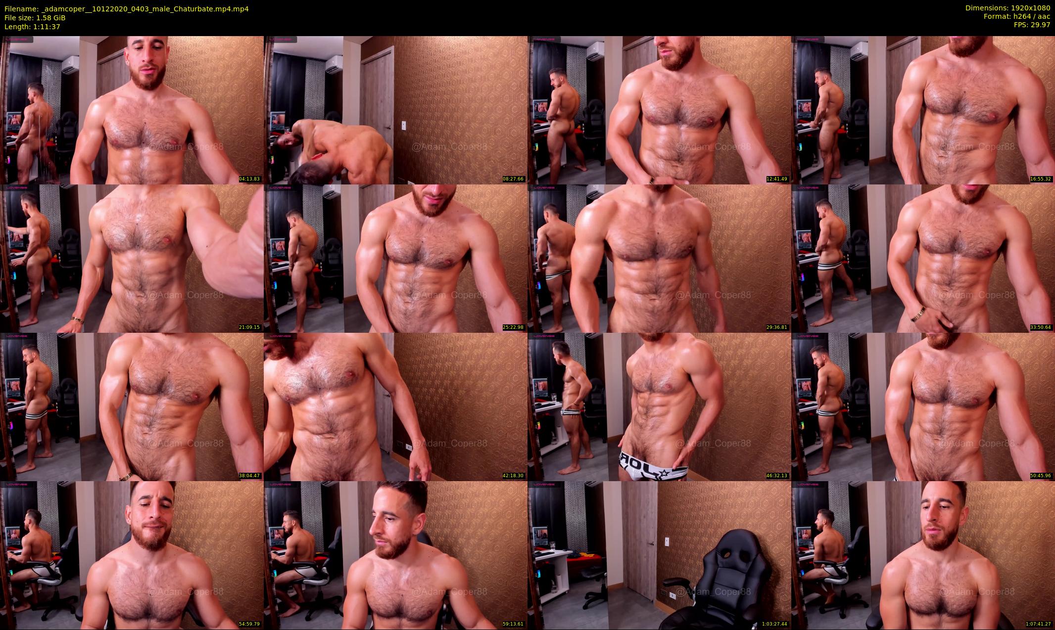 _adamcoper_ — 72 minute Chaturbate male cam show recording, 1080p, Dec 10, 2020