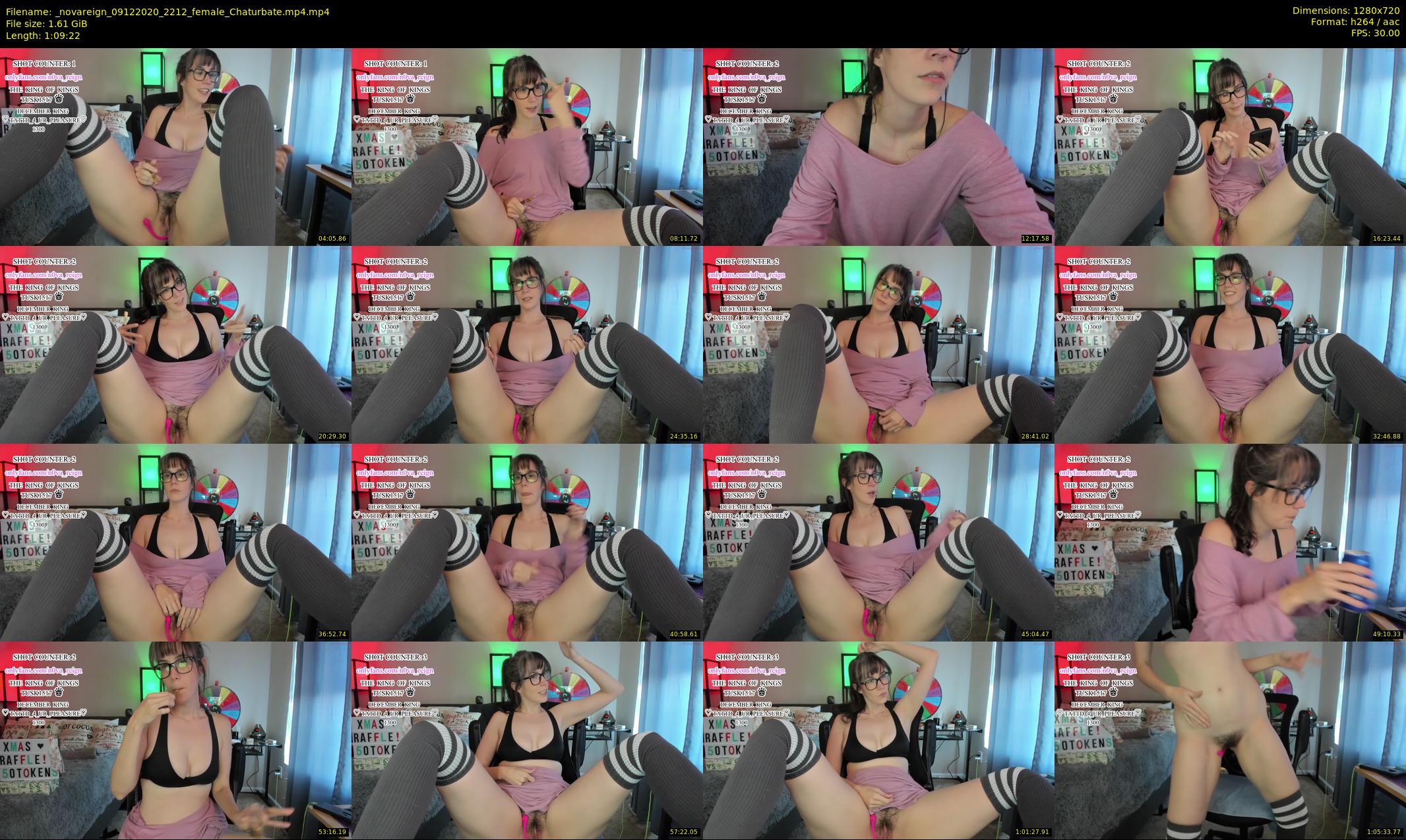 _novareign — 70 minute Chaturbate female cam show recording, 720p, Dec 9, 2020